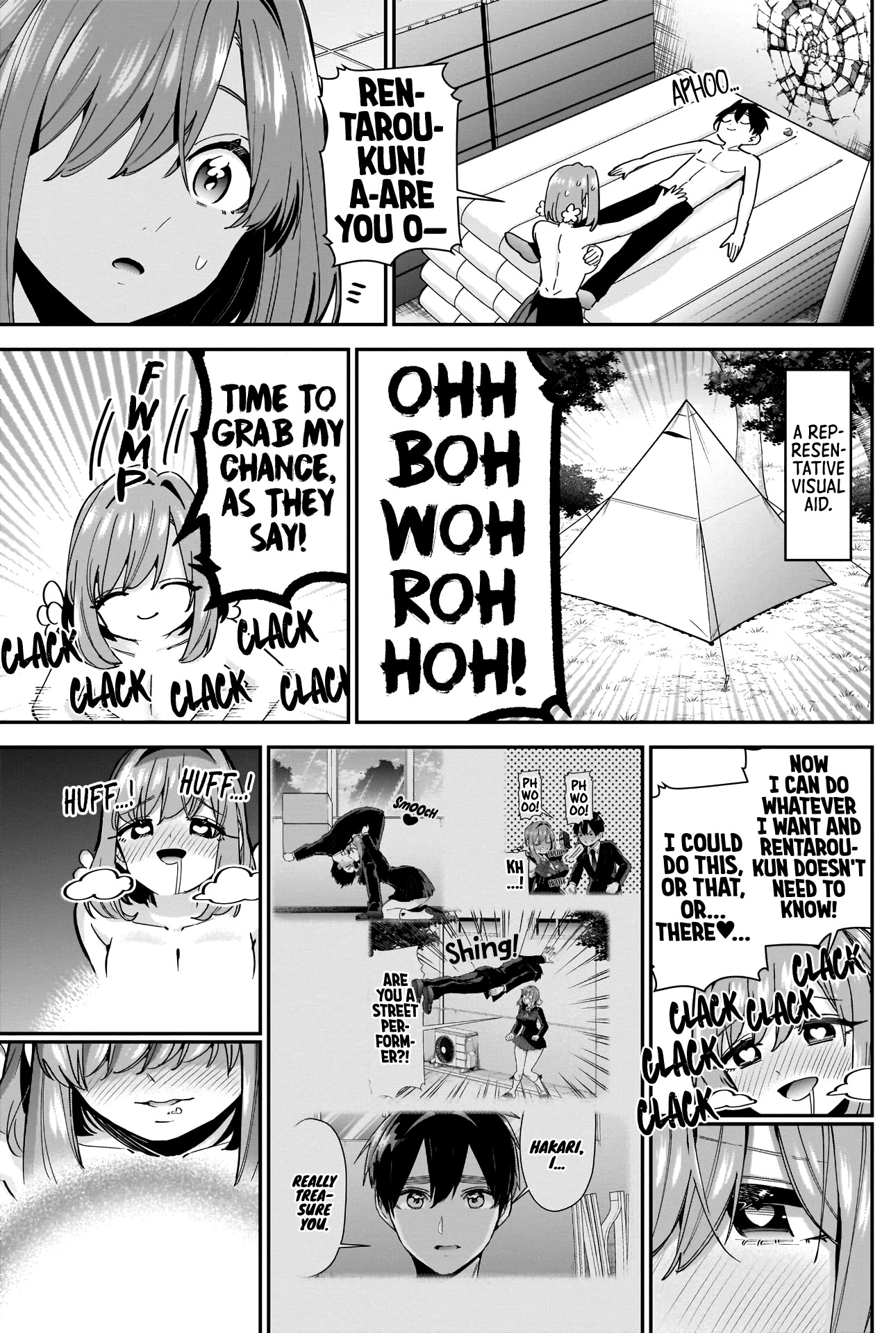 The 100 Girlfriends Who Really, Really, Really, Really, Really Love You Chapter 103 page 20 - Chapter 103: Hakari's Heat