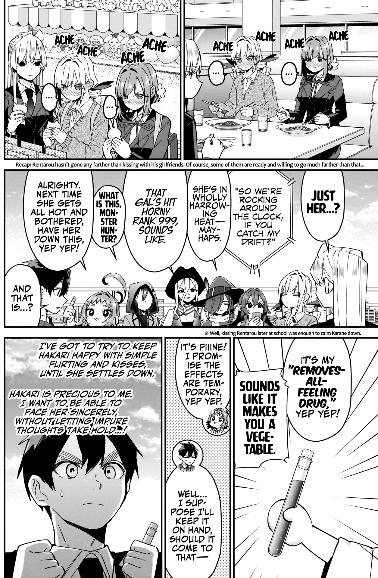 The 100 Girlfriends Who Really, Really, Really, Really, Really Love You Chapter 103 page 3 - Chapter 103: Hakari's Heat