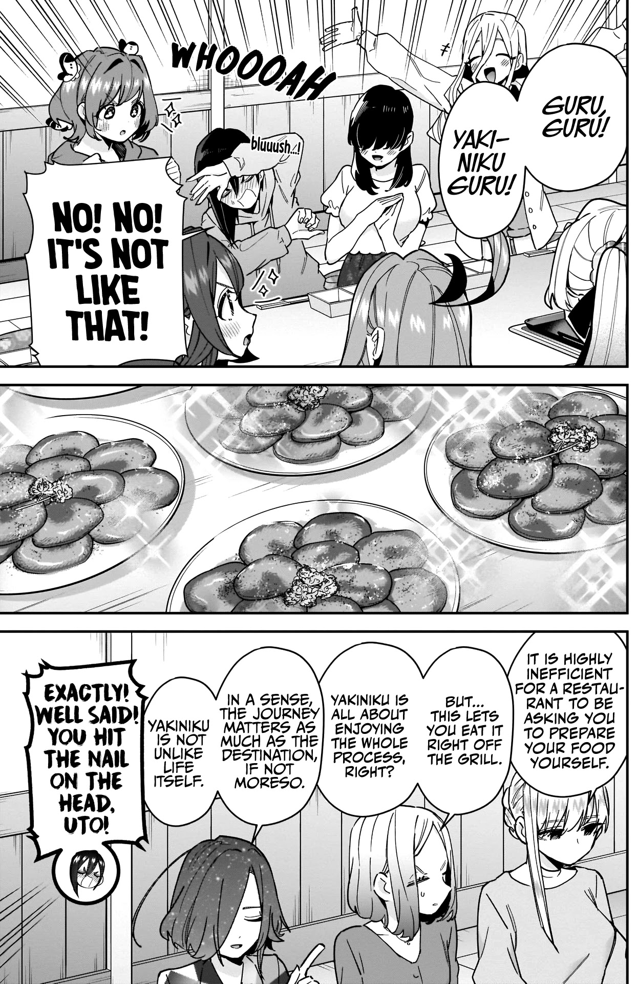 The 100 Girlfriends Who Really, Really, Really, Really, Really Love You Chapter 106 page 10 - Chapter 106: Rentarou's Family's Yakiniku Date