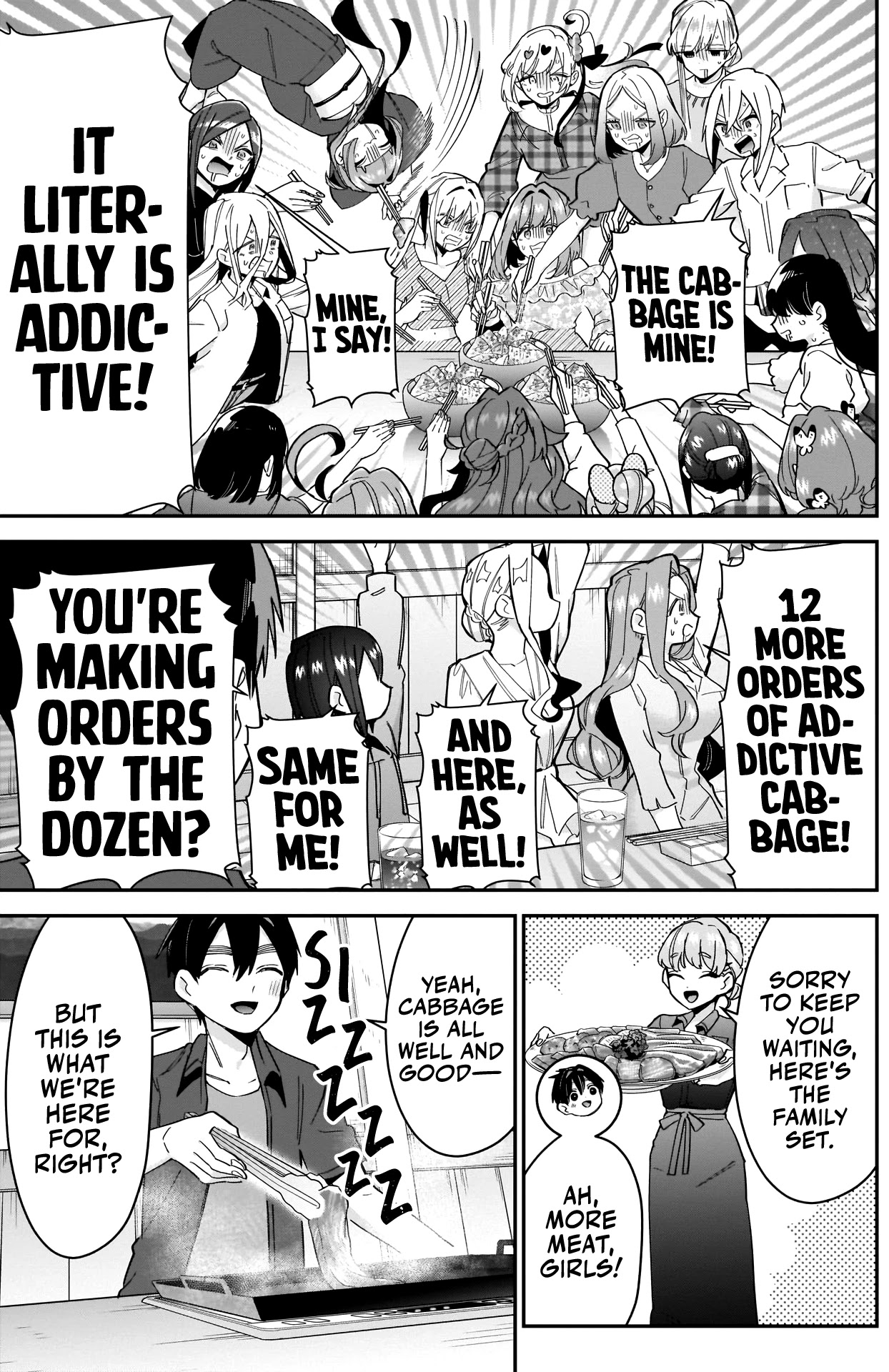 The 100 Girlfriends Who Really, Really, Really, Really, Really Love You Chapter 106 page 18 - Chapter 106: Rentarou's Family's Yakiniku Date