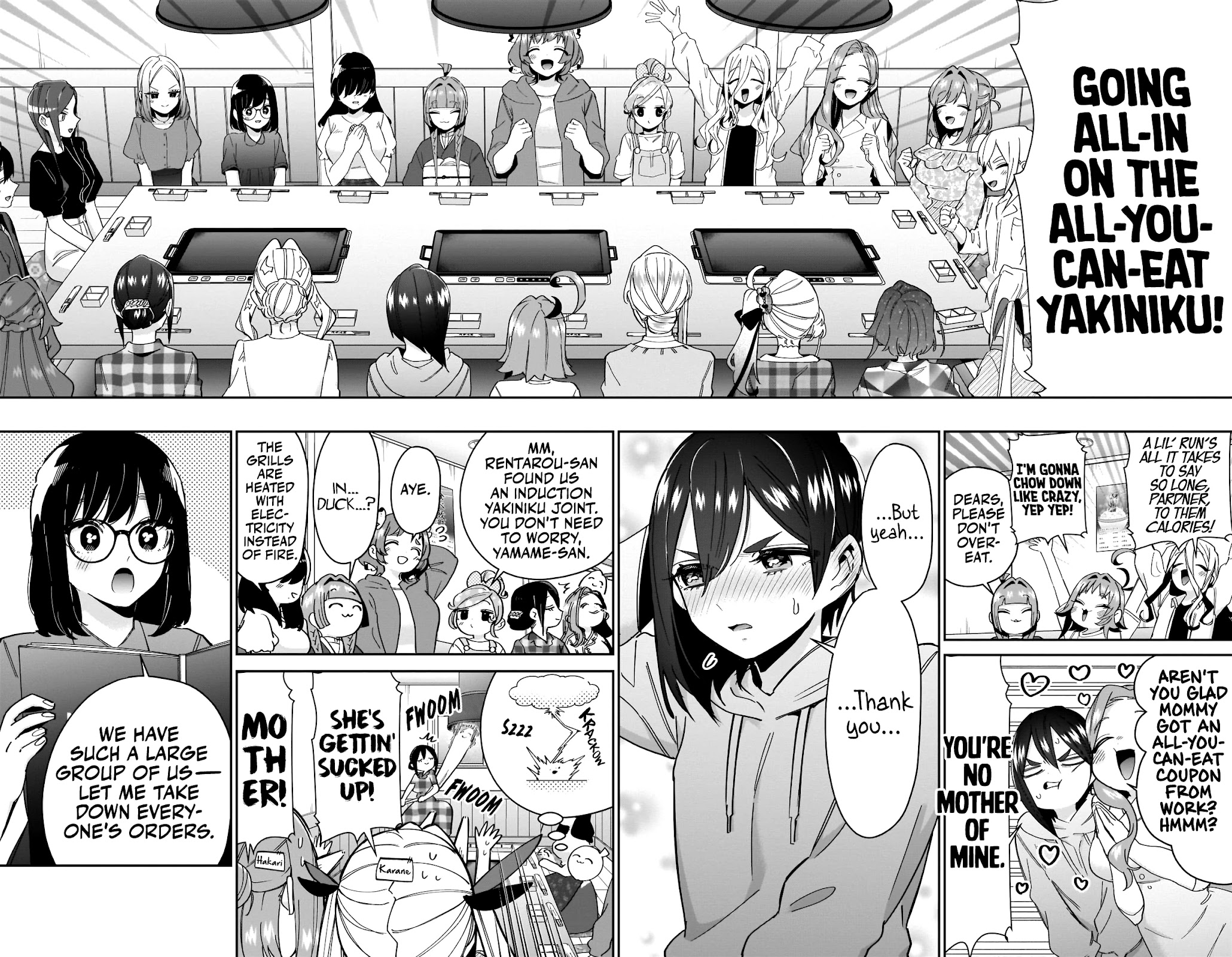 The 100 Girlfriends Who Really, Really, Really, Really, Really Love You Chapter 106 page 4 - Chapter 106: Rentarou's Family's Yakiniku Date