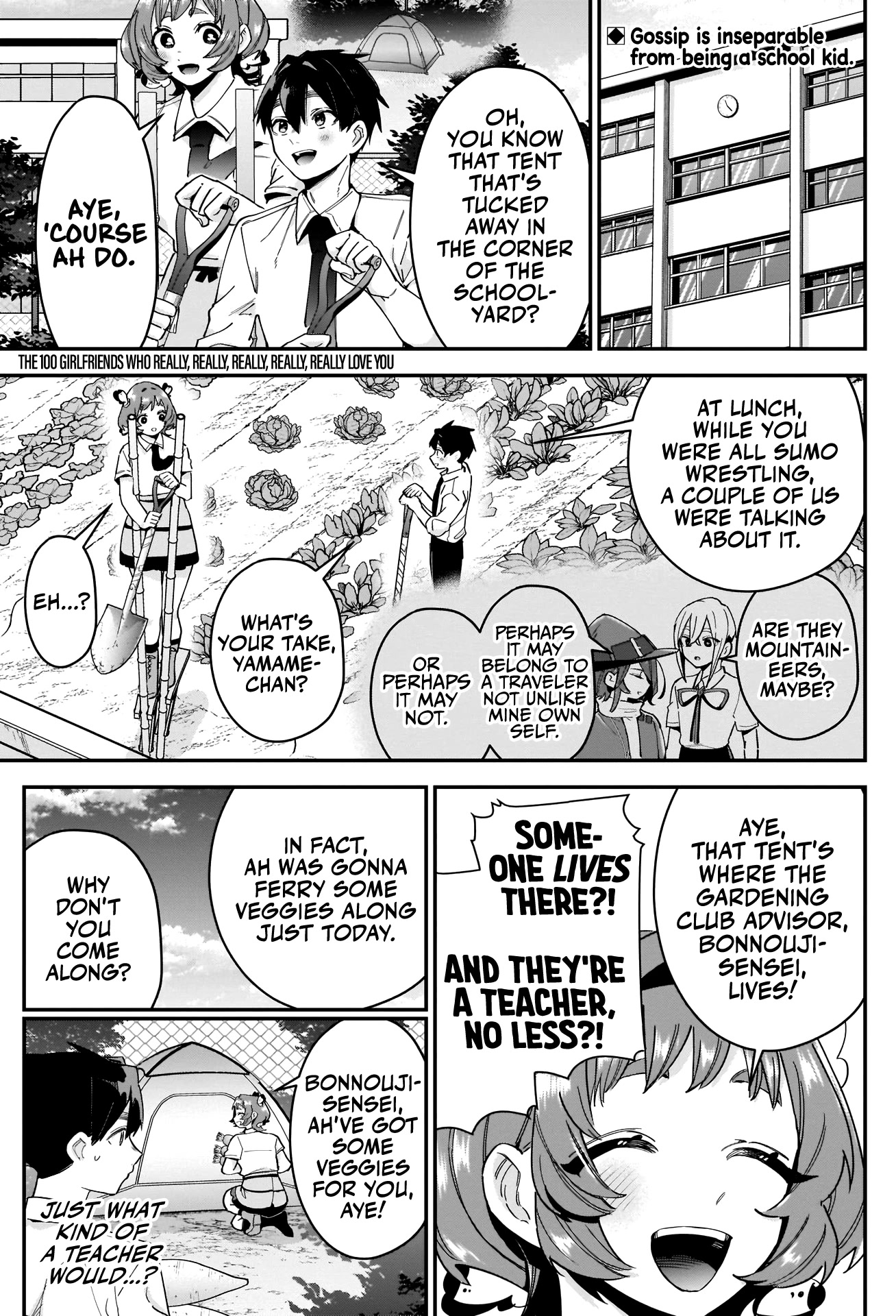 The 100 Girlfriends Who Really, Really, Really, Really, Really Love You Chapter 108 page 2 - Chapter 108: Bonnouji-sensei is a Loser