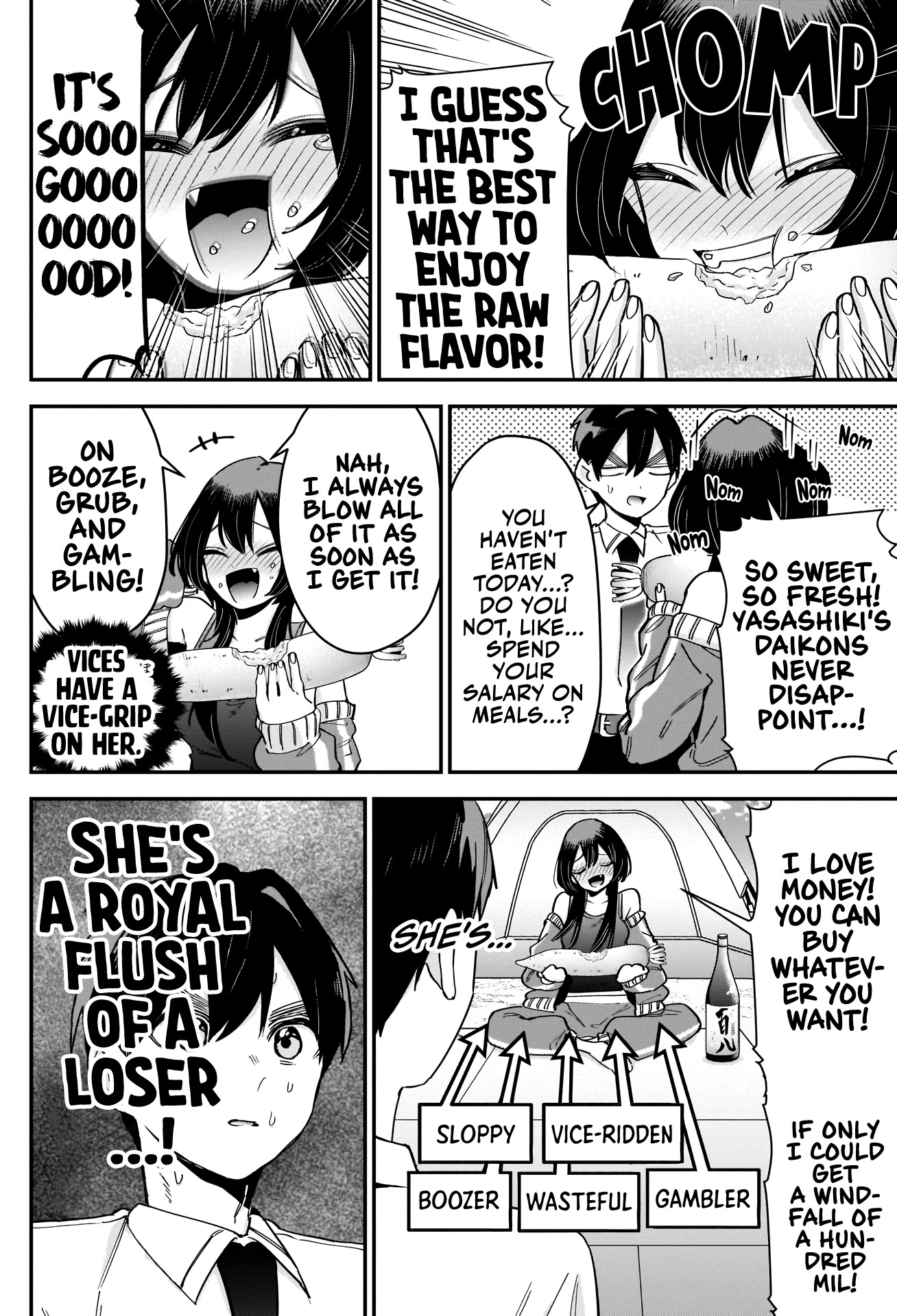 The 100 Girlfriends Who Really, Really, Really, Really, Really Love You Chapter 108 page 7 - Chapter 108: Bonnouji-sensei is a Loser