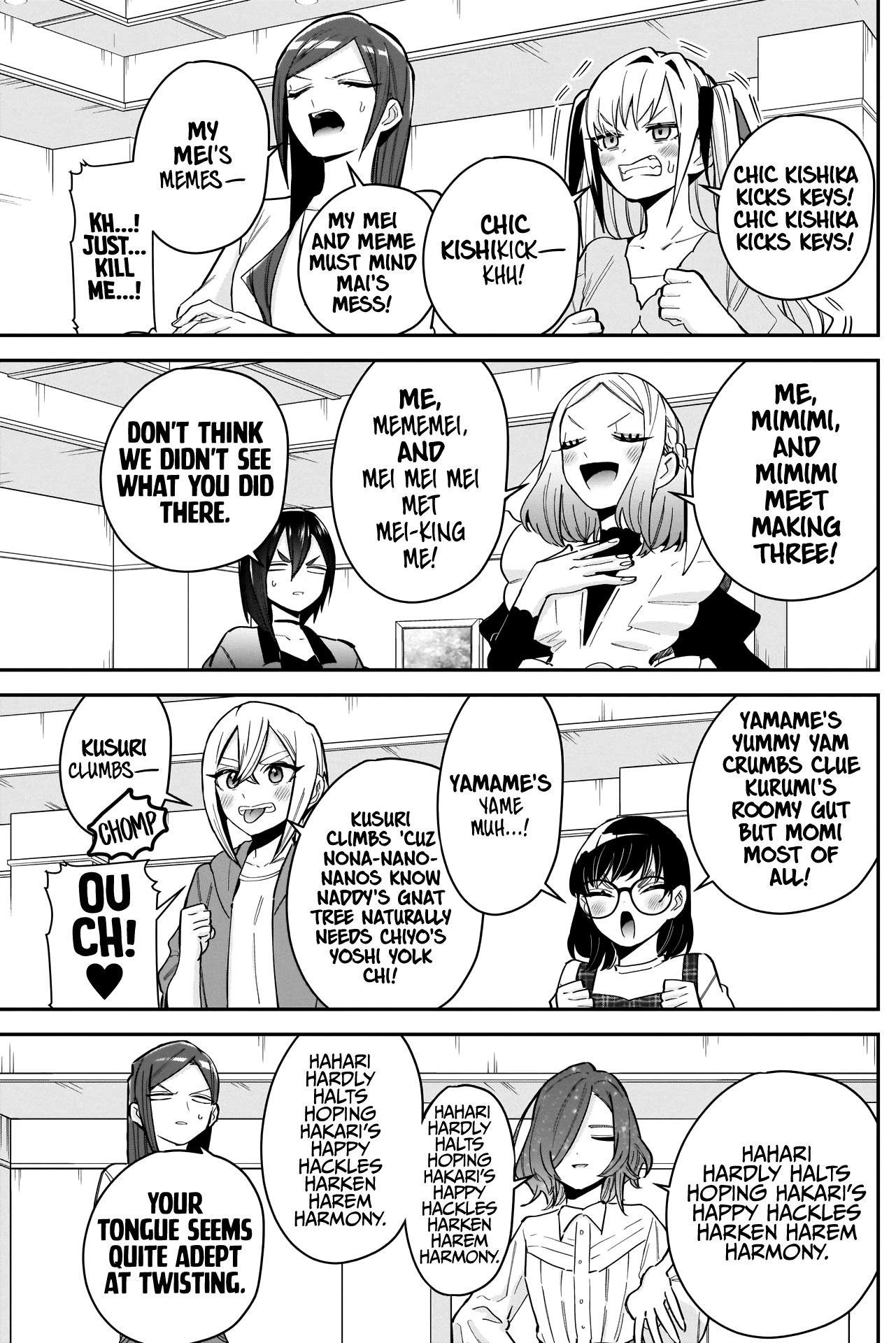 The 100 Girlfriends Who Really, Really, Really, Really, Really Love You Chapter 109 page 10 - Chapter 109: Rentarou's Family's Serious Pretend Drinking Party