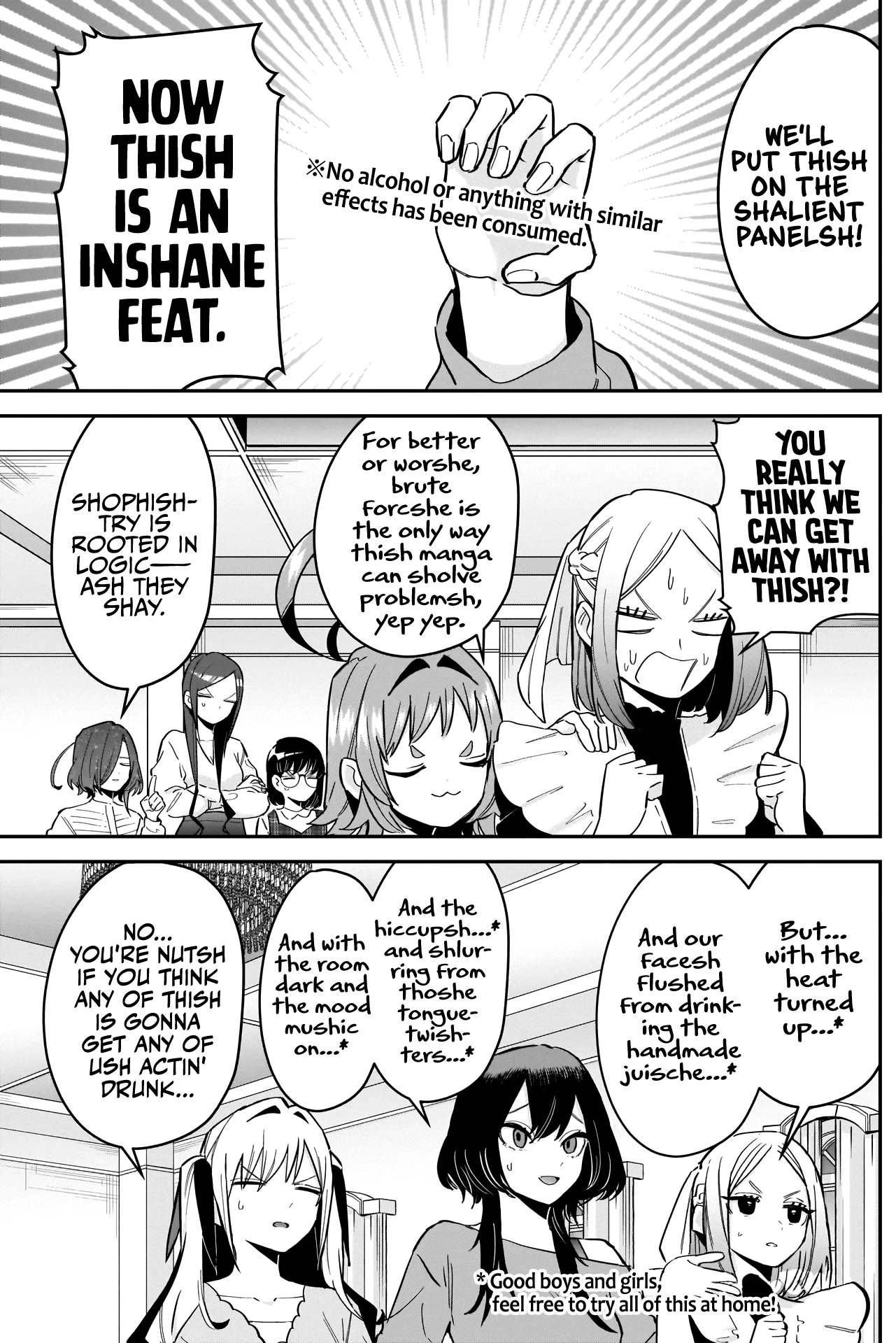 The 100 Girlfriends Who Really, Really, Really, Really, Really Love You Chapter 109 page 12 - Chapter 109: Rentarou's Family's Serious Pretend Drinking Party
