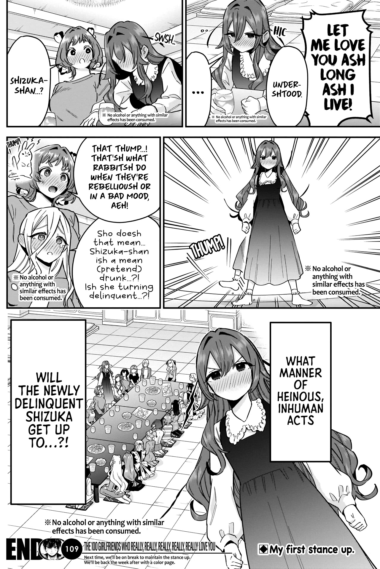The 100 Girlfriends Who Really, Really, Really, Really, Really Love You Chapter 109 page 20 - Chapter 109: Rentarou's Family's Serious Pretend Drinking Party