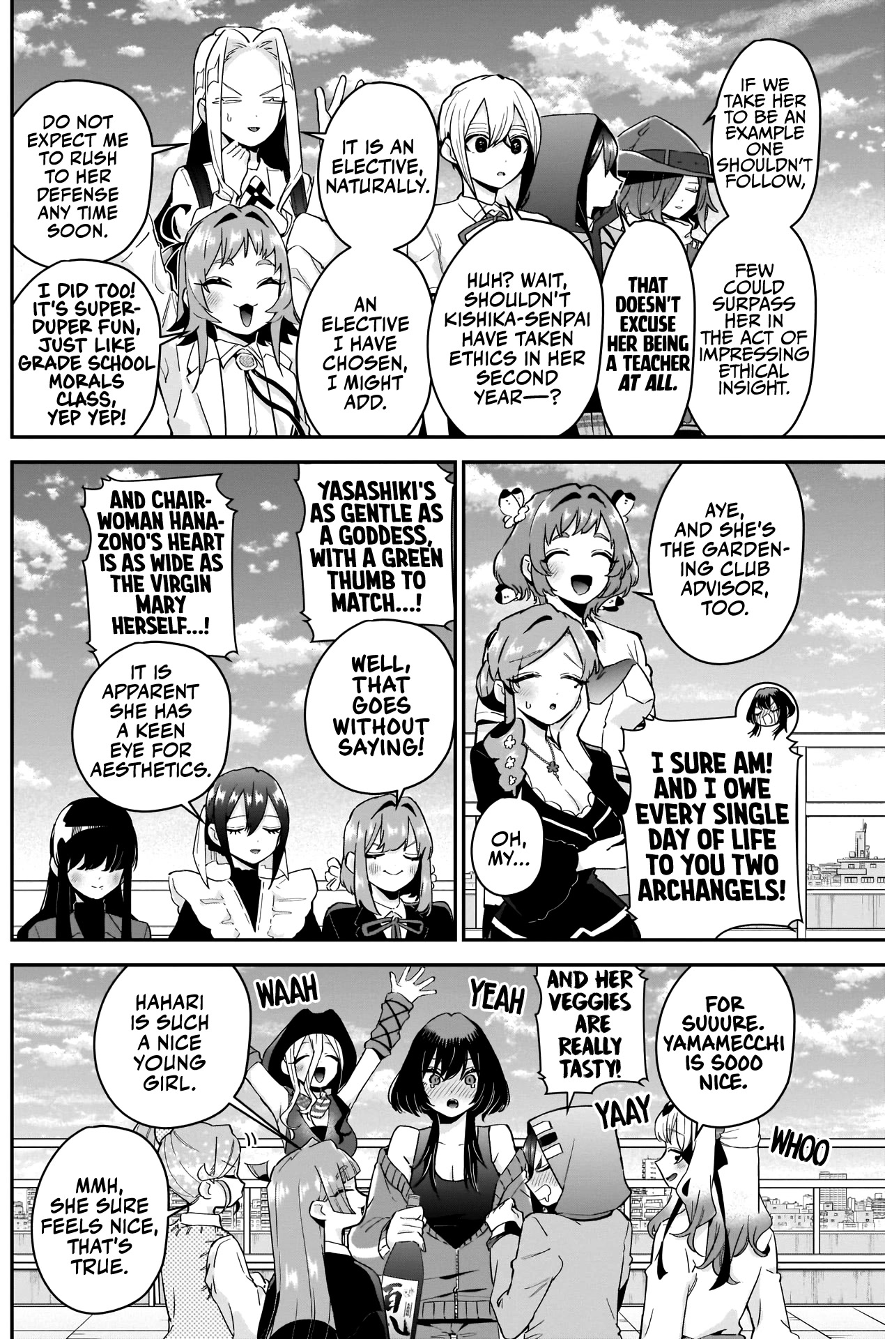 The 100 Girlfriends Who Really, Really, Really, Really, Really Love You Chapter 109 page 3 - Chapter 109: Rentarou's Family's Serious Pretend Drinking Party