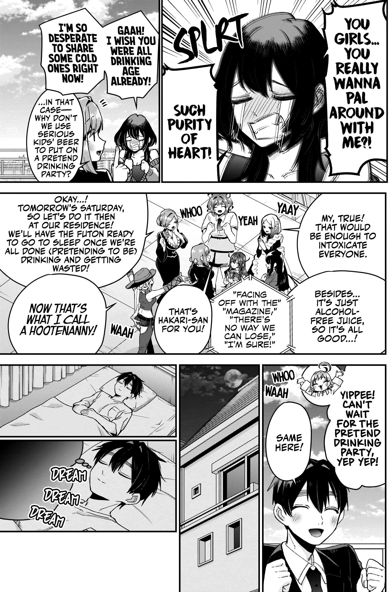 The 100 Girlfriends Who Really, Really, Really, Really, Really Love You Chapter 109 page 4 - Chapter 109: Rentarou's Family's Serious Pretend Drinking Party