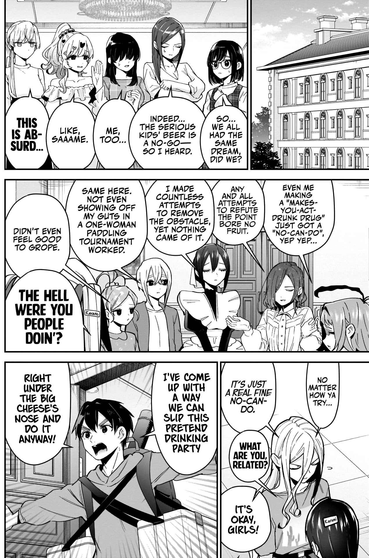 The 100 Girlfriends Who Really, Really, Really, Really, Really Love You Chapter 109 page 7 - Chapter 109: Rentarou's Family's Serious Pretend Drinking Party