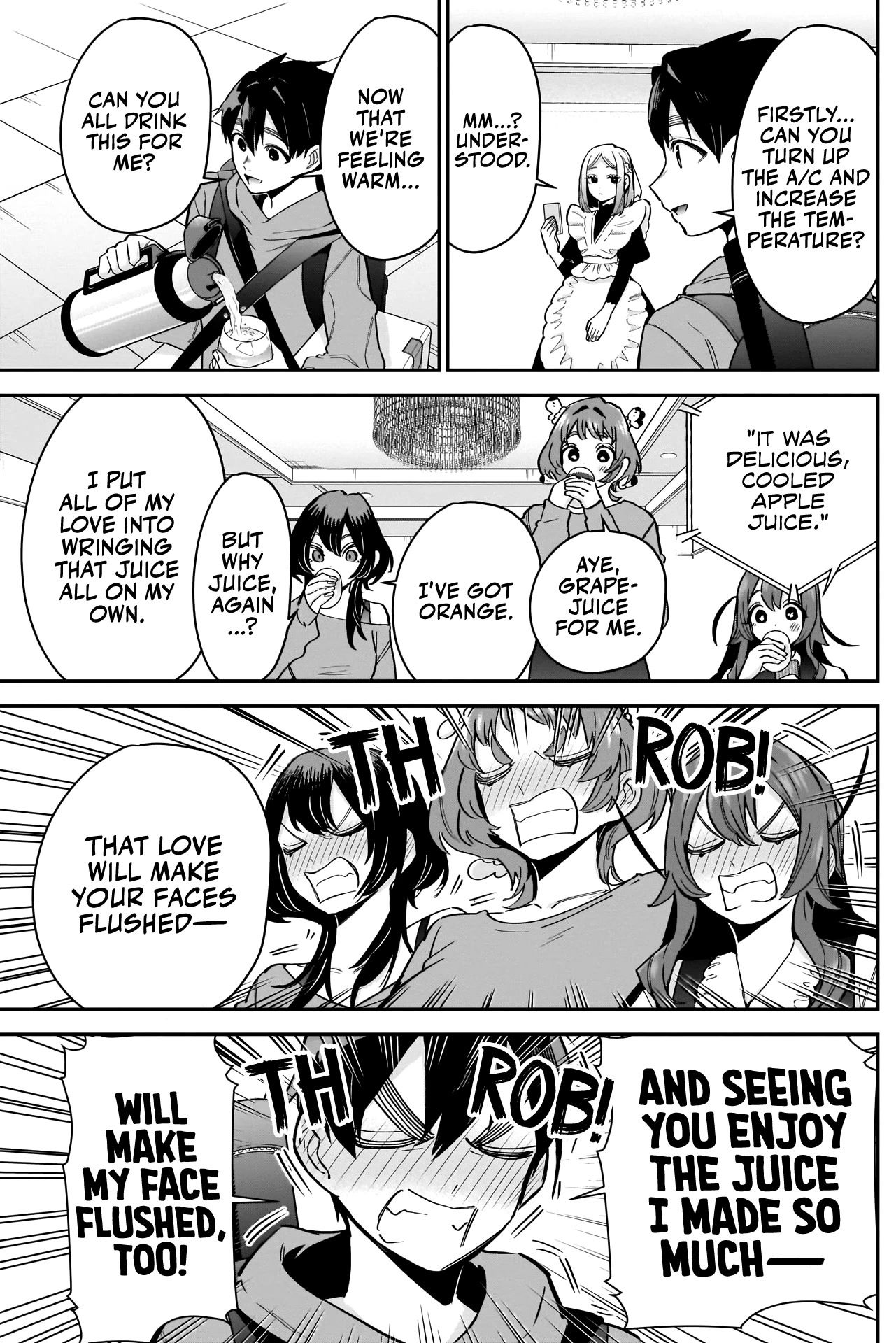 The 100 Girlfriends Who Really, Really, Really, Really, Really Love You Chapter 109 page 8 - Chapter 109: Rentarou's Family's Serious Pretend Drinking Party