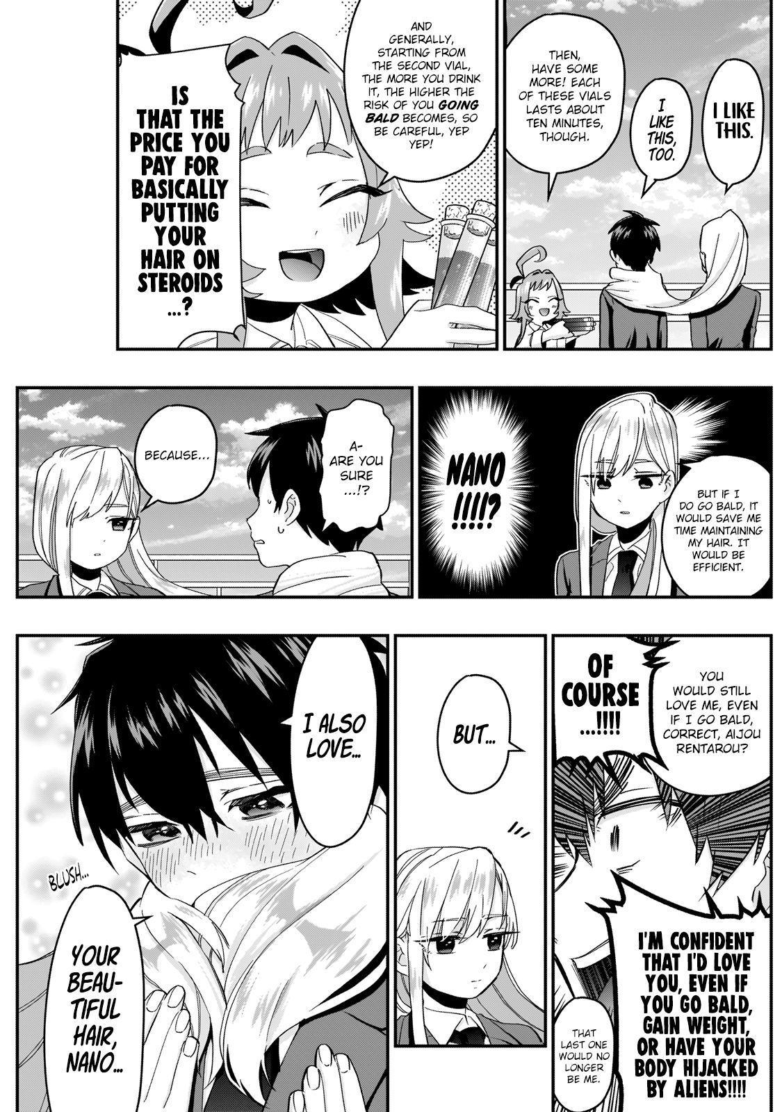 The 100 Girlfriends Who Really, Really, Really, Really, Really Love You Chapter 11 page 12 - Chapter 11: The First Meeting With The Drug Girl