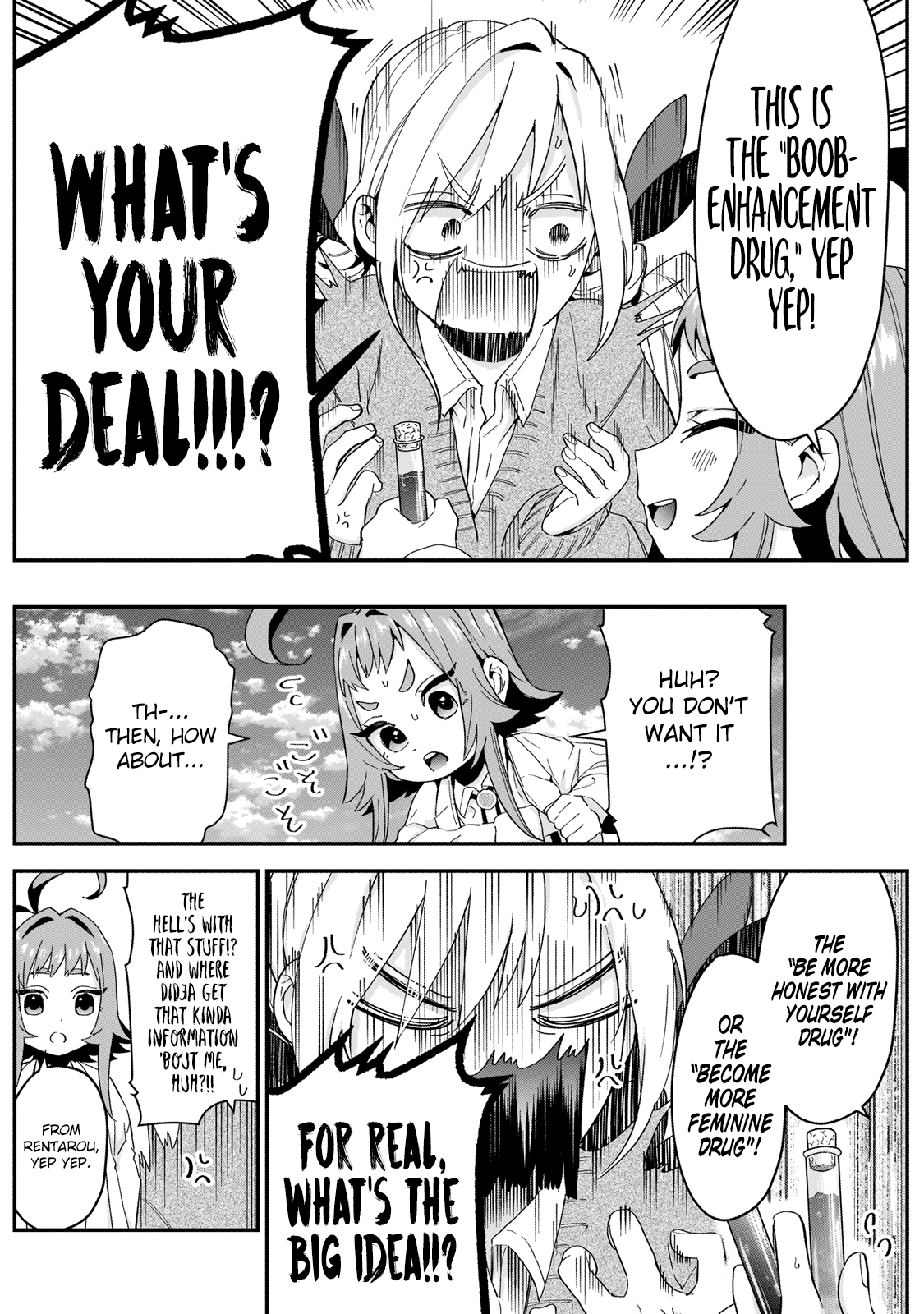 The 100 Girlfriends Who Really, Really, Really, Really, Really Love You Chapter 11 page 5 - Chapter 11: The First Meeting With The Drug Girl
