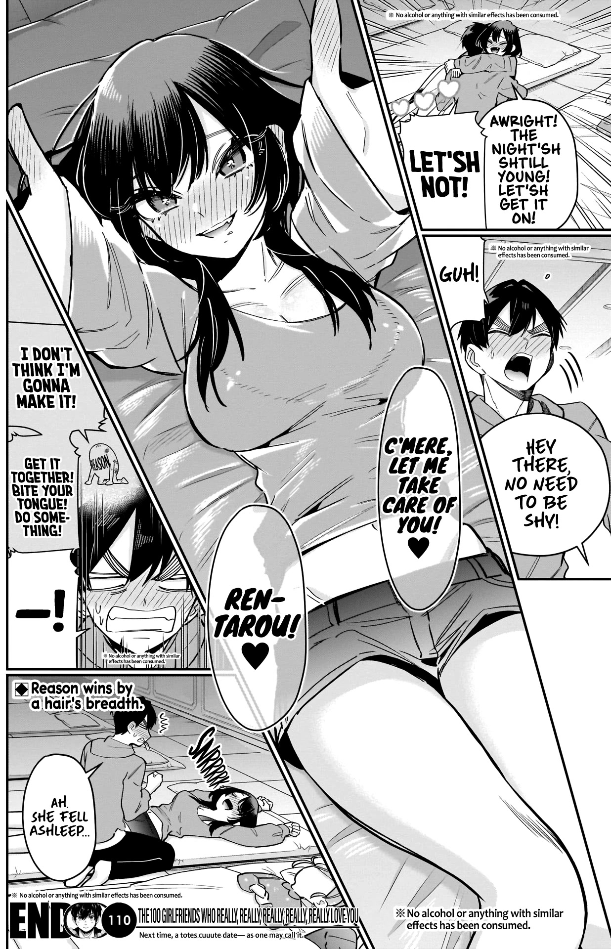 The 100 Girlfriends Who Really, Really, Really, Really, Really Love You Chapter 110 page 22 - Chapter 110: No Alcohol or Anything With Similar Effects Has Been Consumed