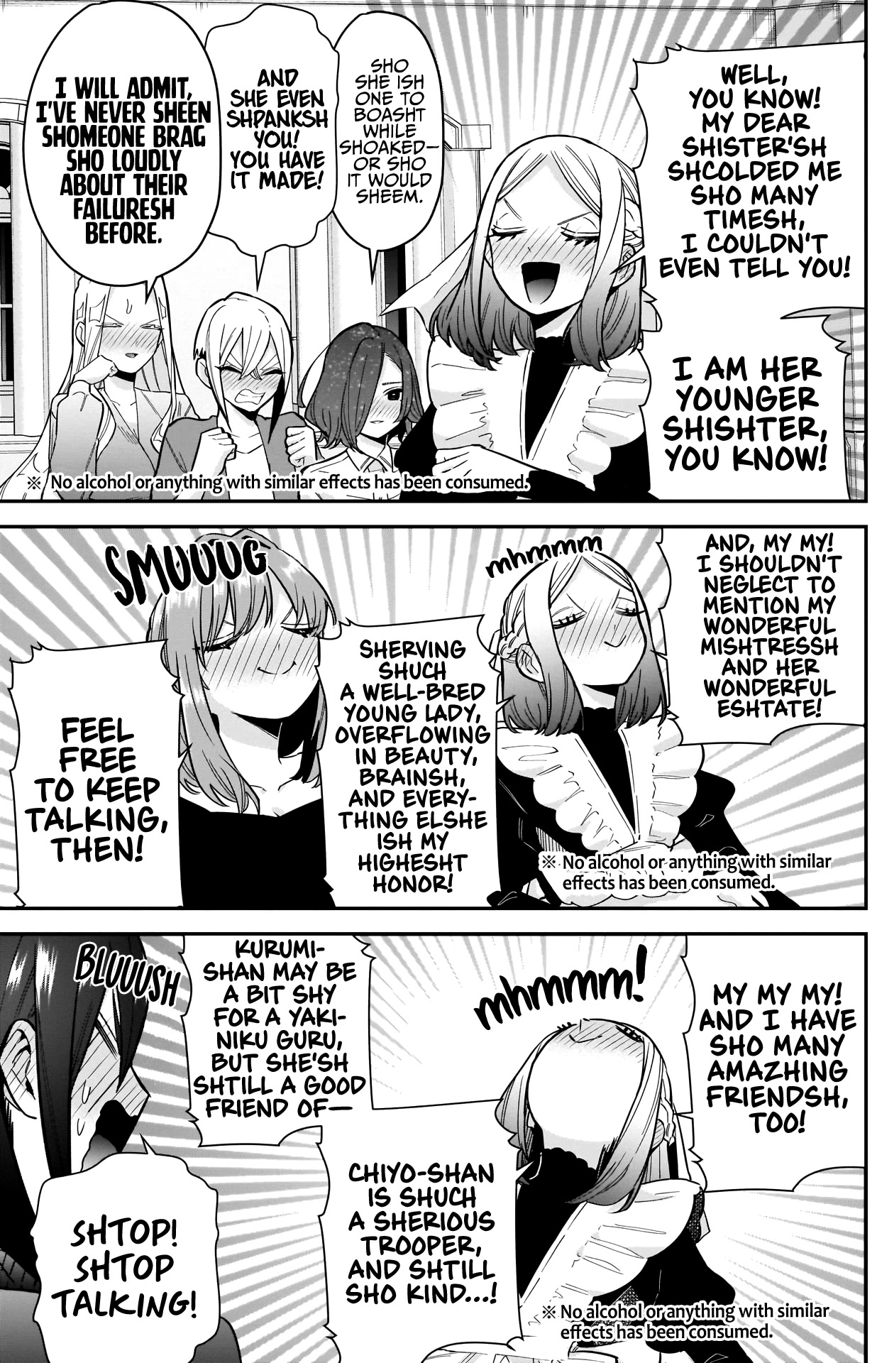 The 100 Girlfriends Who Really, Really, Really, Really, Really Love You Chapter 110 page 5 - Chapter 110: No Alcohol or Anything With Similar Effects Has Been Consumed