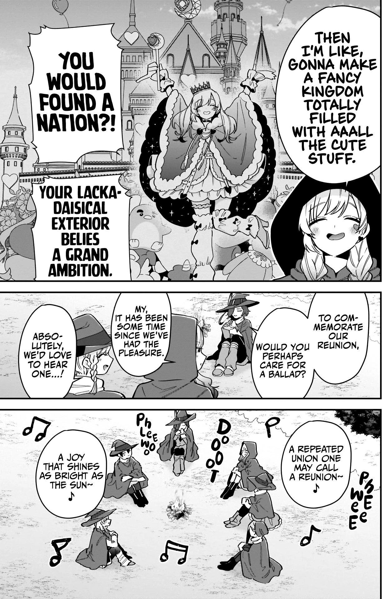 The 100 Girlfriends Who Really, Really, Really, Really, Really Love You Chapter 111 page 10 - Chapter 111: One Could Call it a Duet Betwixt a Gal and a Bard, Perhaps