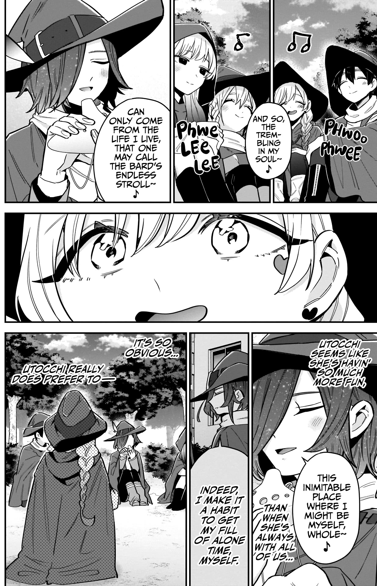 The 100 Girlfriends Who Really, Really, Really, Really, Really Love You Chapter 111 page 11 - Chapter 111: One Could Call it a Duet Betwixt a Gal and a Bard, Perhaps