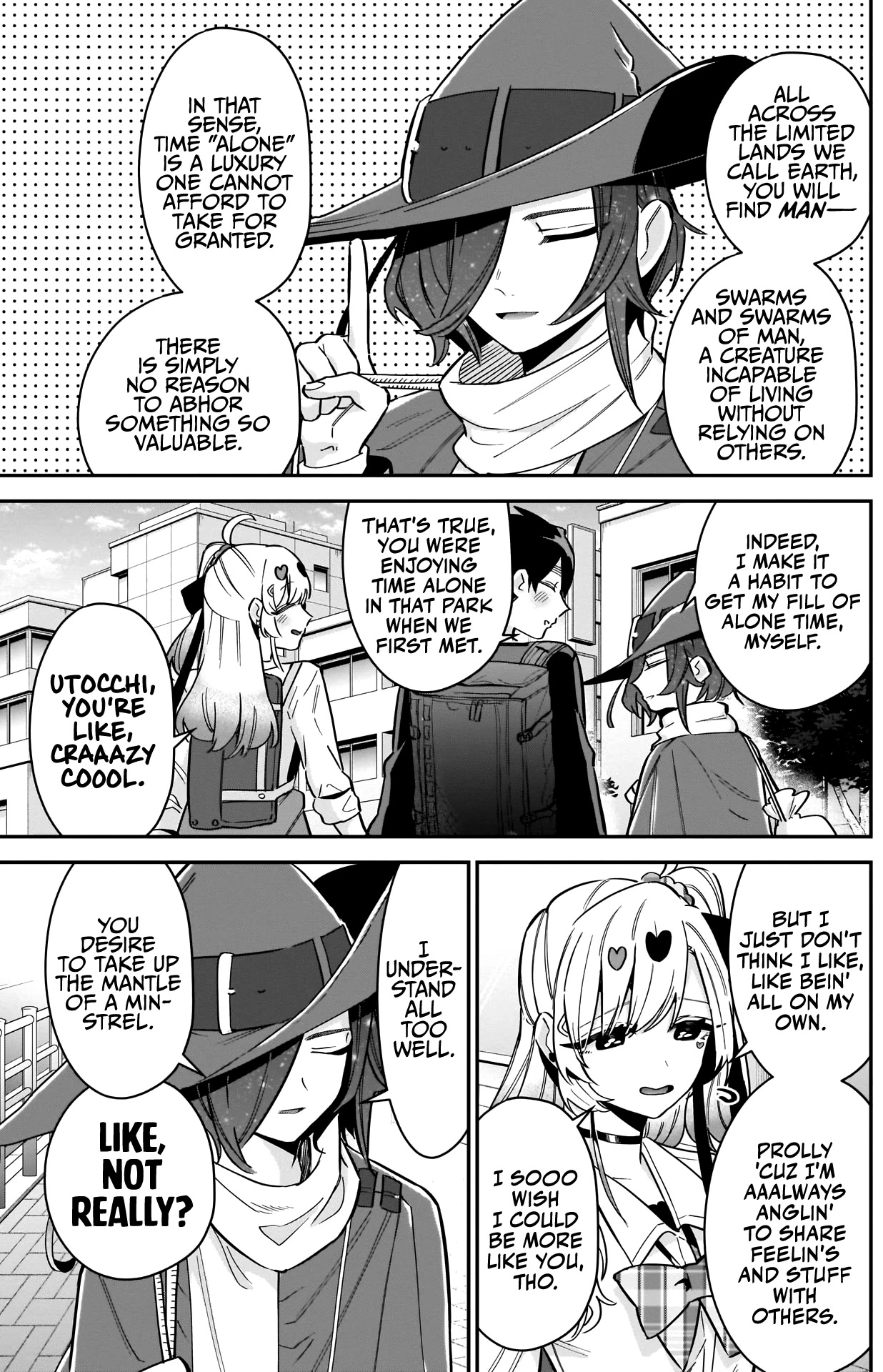 The 100 Girlfriends Who Really, Really, Really, Really, Really Love You Chapter 111 page 4 - Chapter 111: One Could Call it a Duet Betwixt a Gal and a Bard, Perhaps