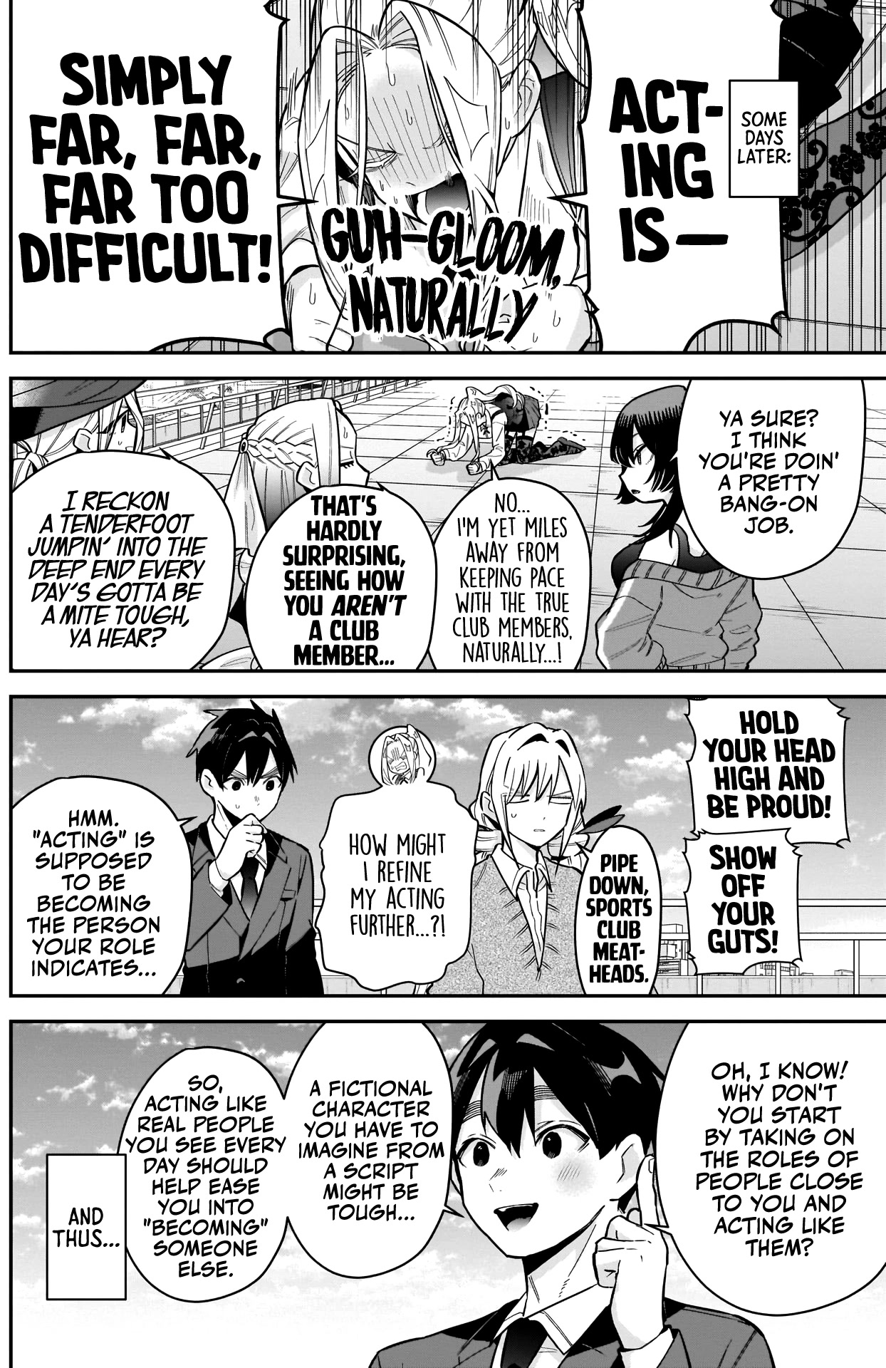 The 100 Girlfriends Who Really, Really, Really, Really, Really Love You Chapter 112 page 3 - Chapter 112: Mimimi-senpai is a Beautiful Heroine