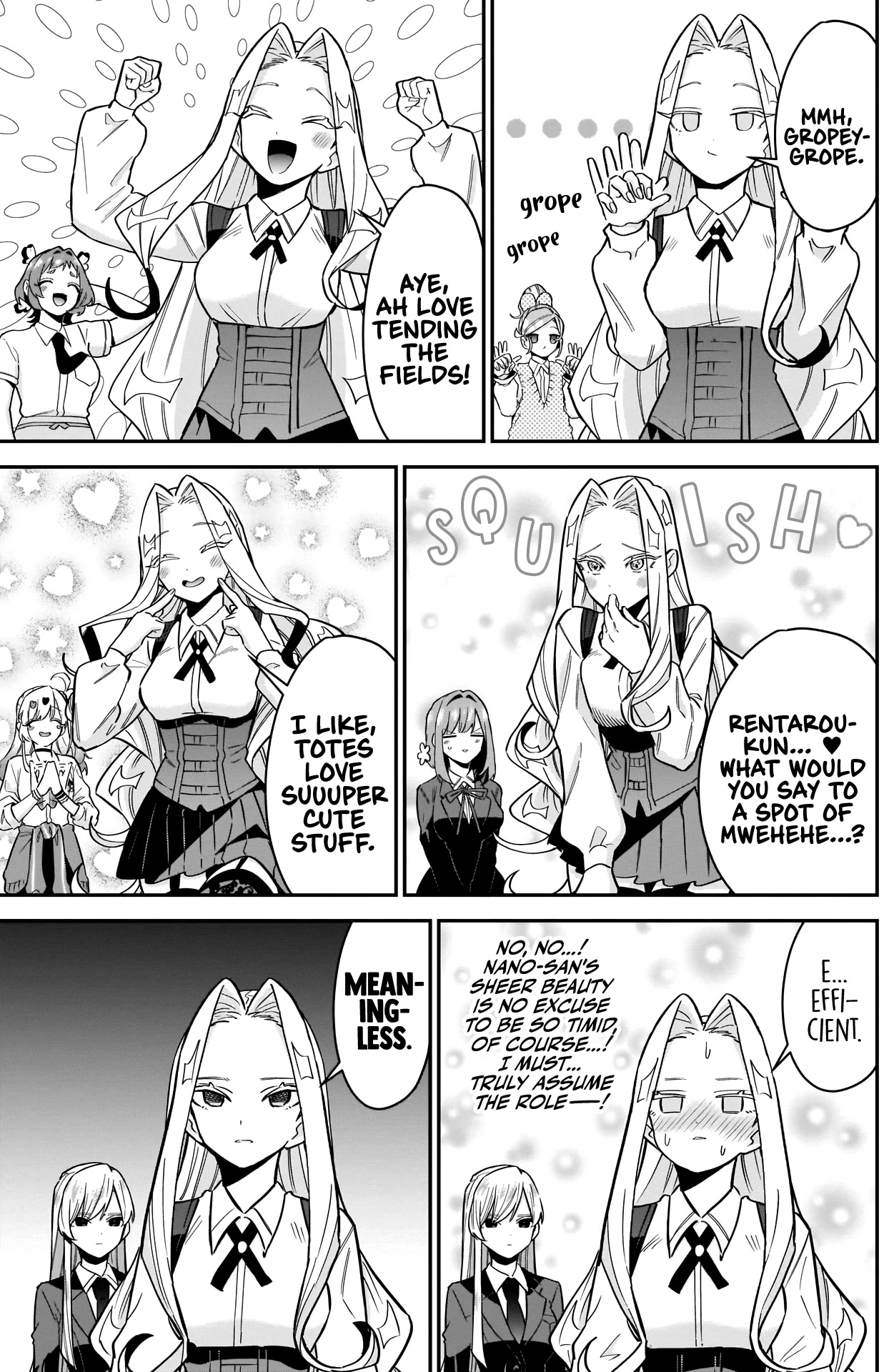 The 100 Girlfriends Who Really, Really, Really, Really, Really Love You Chapter 112 page 6 - Chapter 112: Mimimi-senpai is a Beautiful Heroine