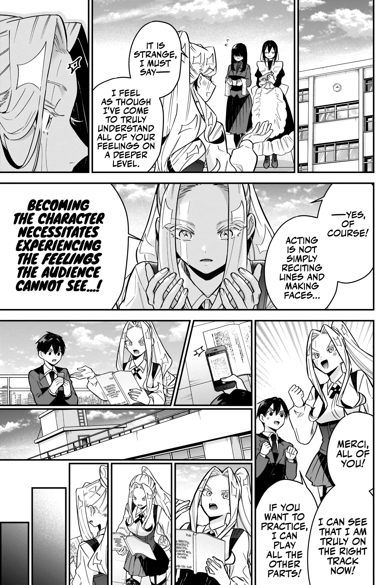 The 100 Girlfriends Who Really, Really, Really, Really, Really Love You Chapter 112 page 8 - Chapter 112: Mimimi-senpai is a Beautiful Heroine