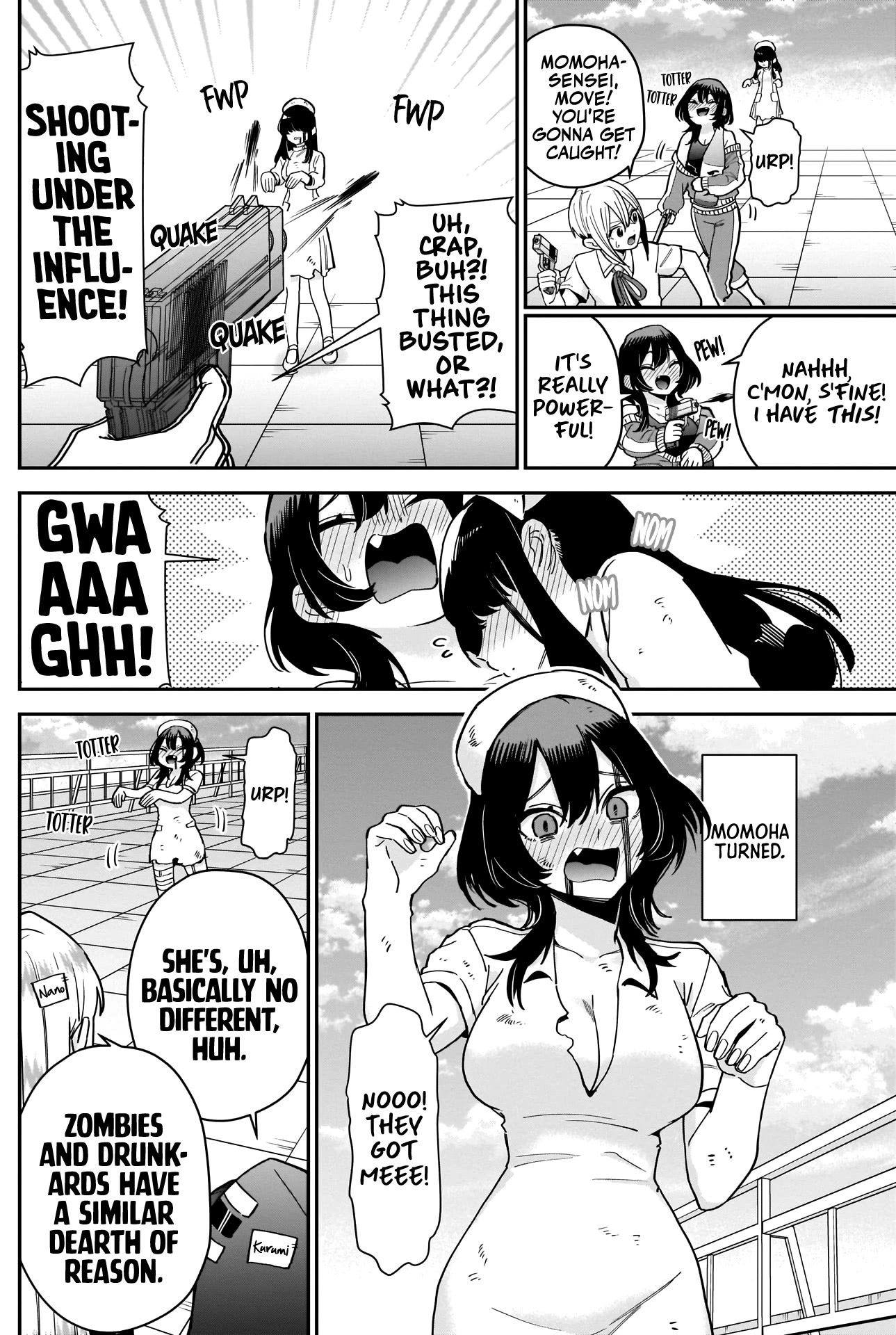 The 100 Girlfriends Who Really, Really, Really, Really, Really Love You Chapter 116 page 15 - Chapter 116: Rentarou's Family's Zombie Nurse Tag