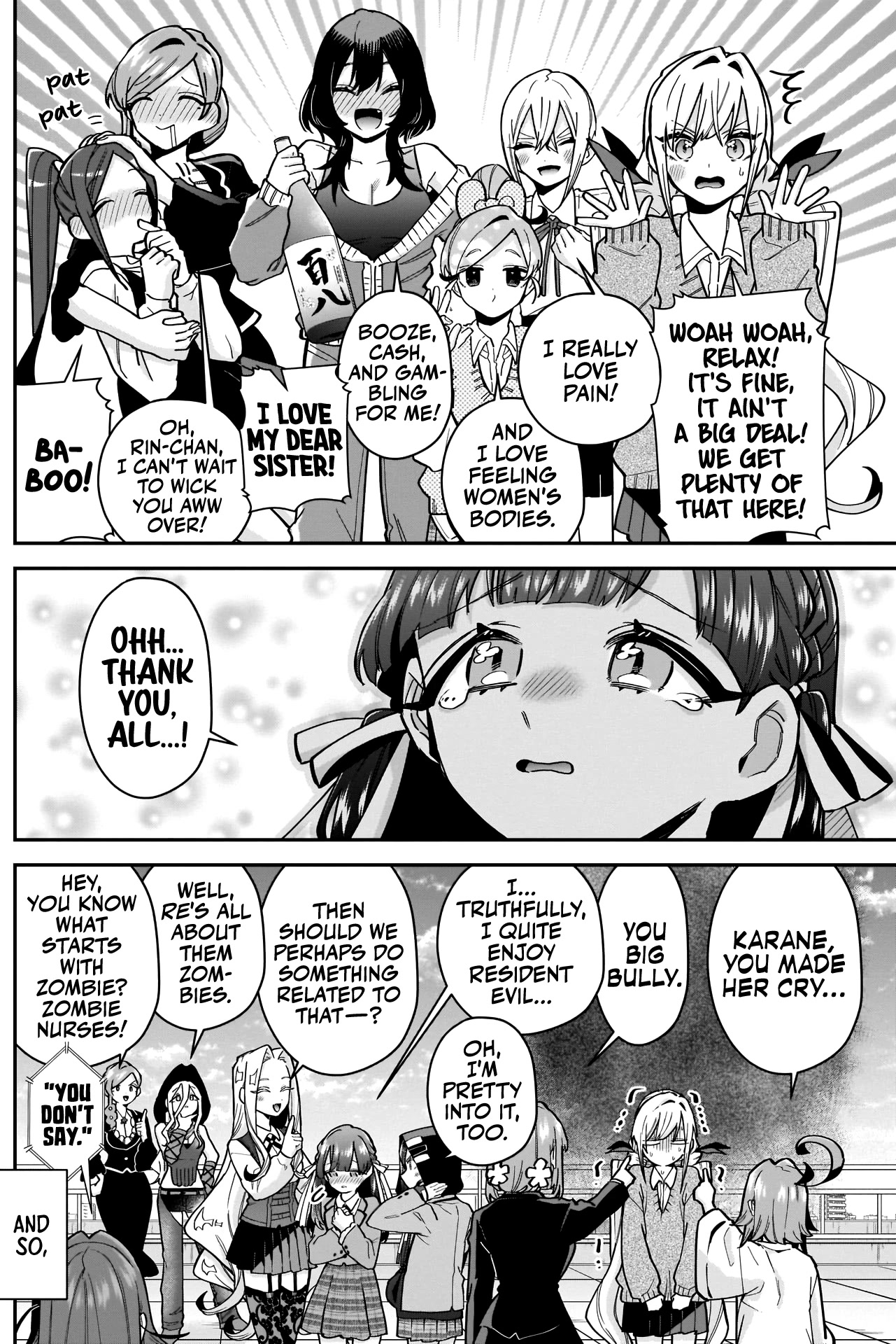 The 100 Girlfriends Who Really, Really, Really, Really, Really Love You Chapter 116 page 5 - Chapter 116: Rentarou's Family's Zombie Nurse Tag