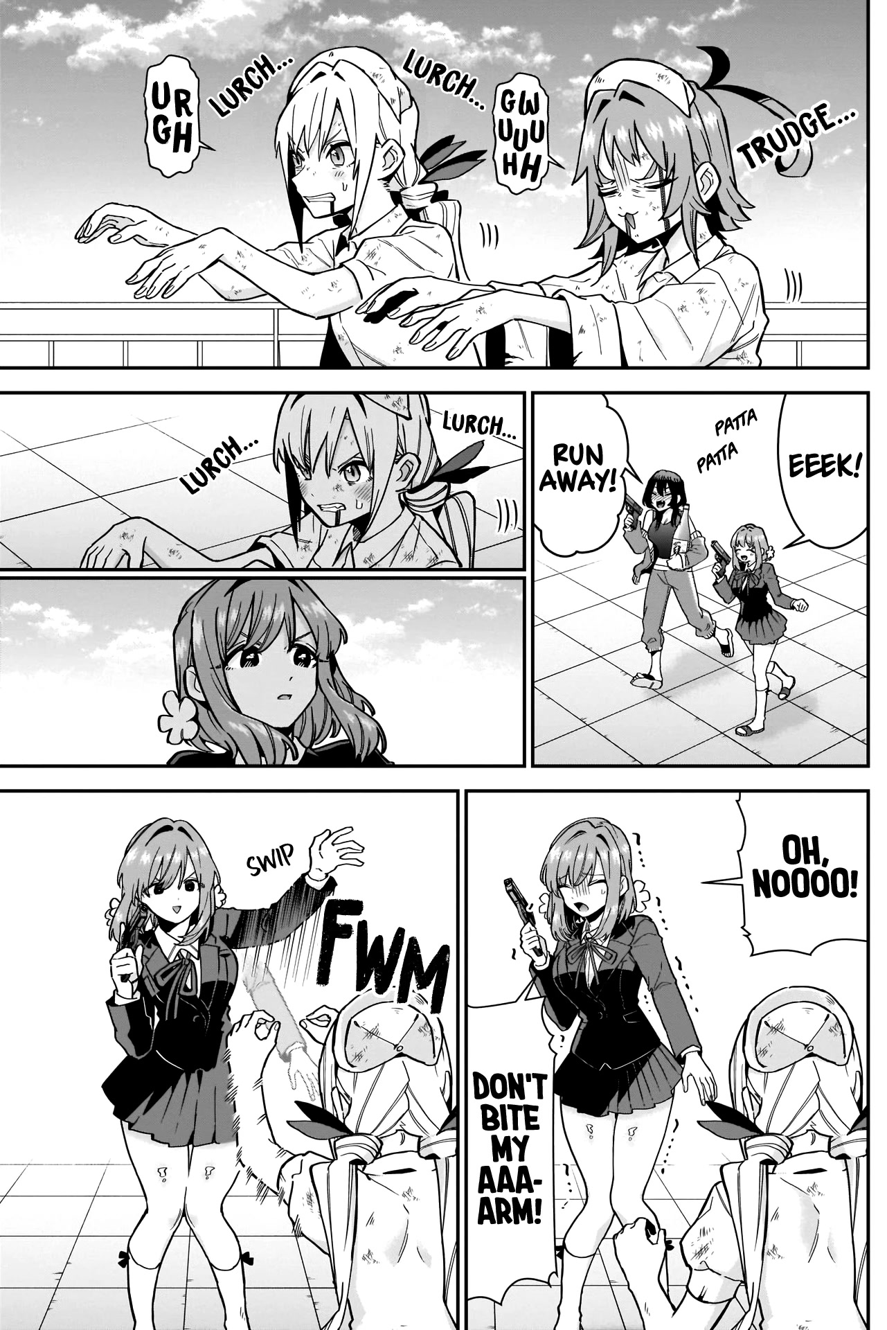 The 100 Girlfriends Who Really, Really, Really, Really, Really Love You Chapter 116 page 8 - Chapter 116: Rentarou's Family's Zombie Nurse Tag