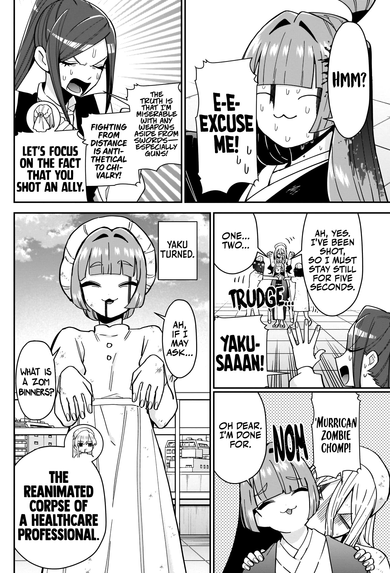 The 100 Girlfriends Who Really, Really, Really, Really, Really Love You Chapter 117 page 11 - Chapter 117: The End of Violence