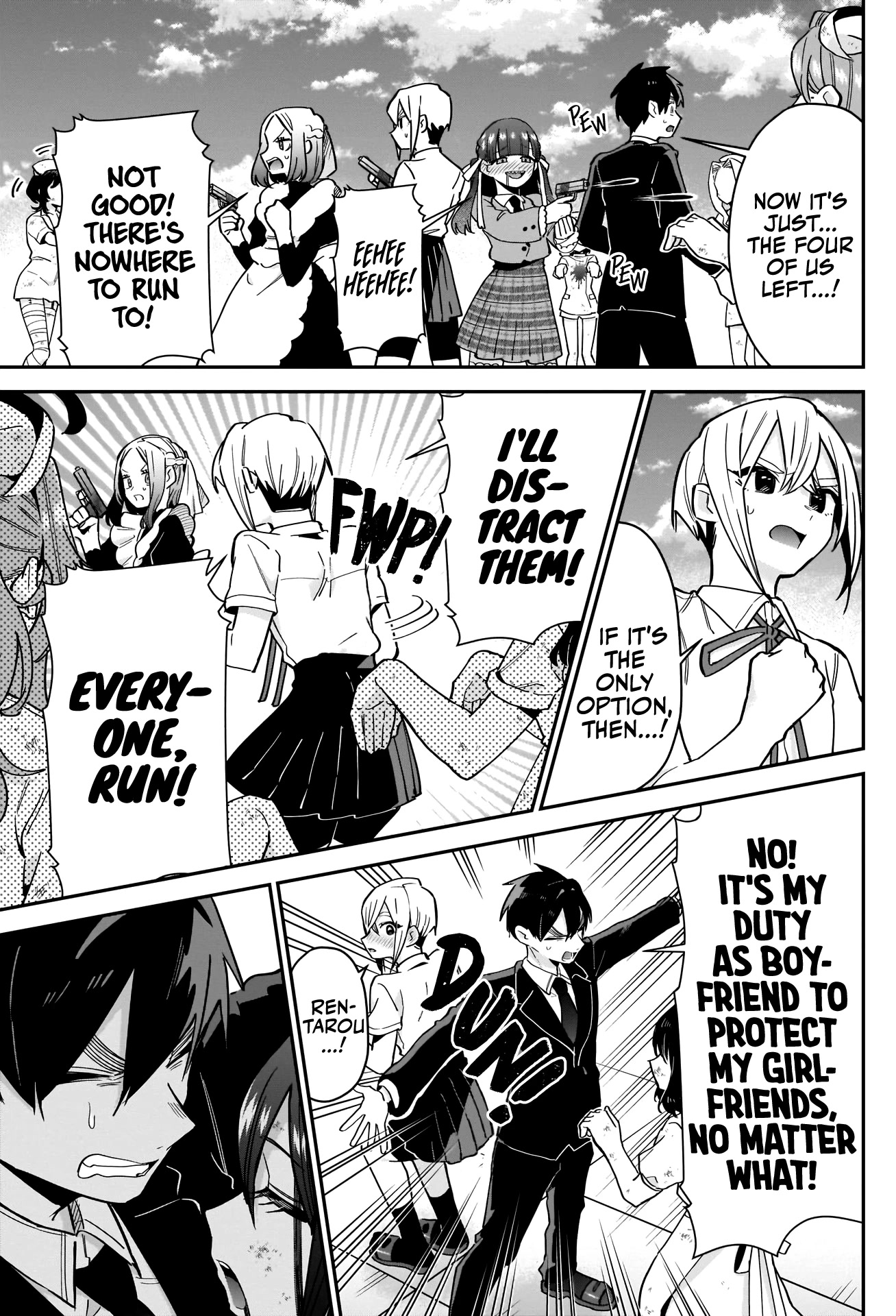 The 100 Girlfriends Who Really, Really, Really, Really, Really Love You Chapter 117 page 14 - Chapter 117: The End of Violence