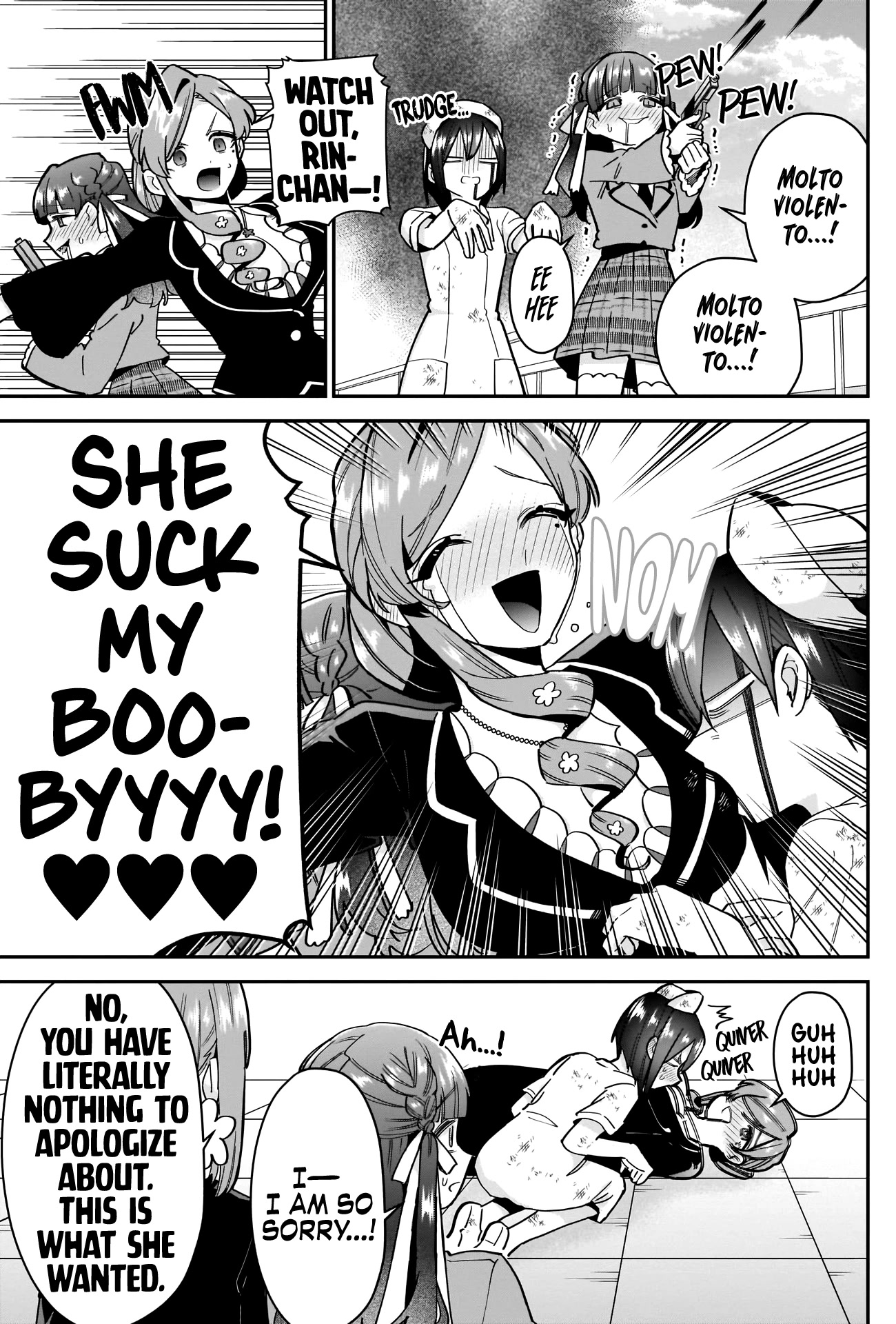 The 100 Girlfriends Who Really, Really, Really, Really, Really Love You Chapter 117 page 4 - Chapter 117: The End of Violence