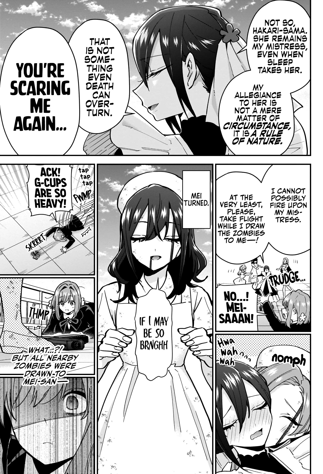 The 100 Girlfriends Who Really, Really, Really, Really, Really Love You Chapter 117 page 8 - Chapter 117: The End of Violence