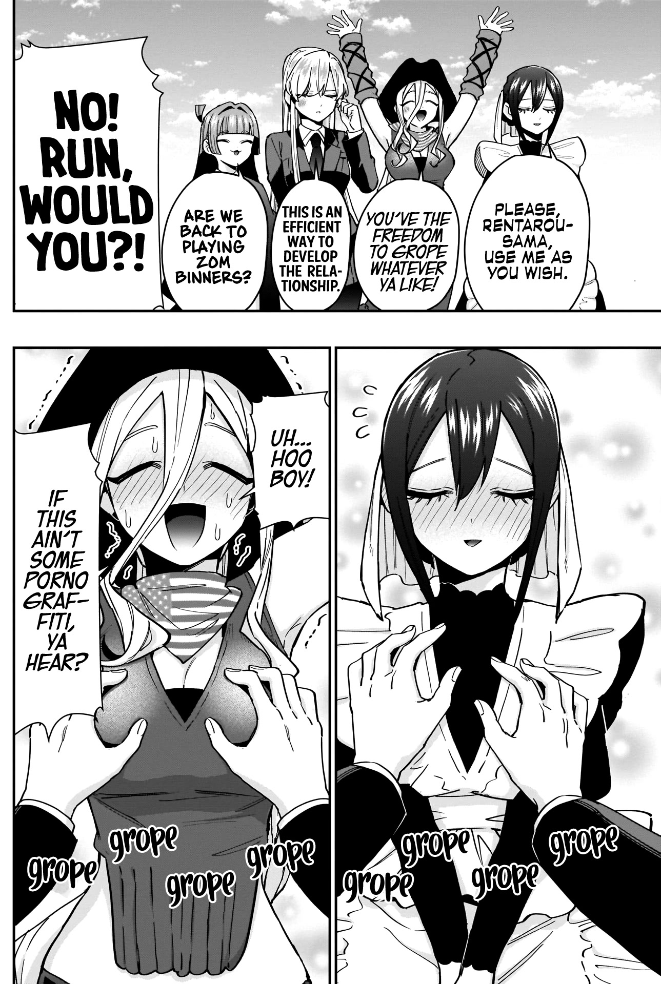 The 100 Girlfriends Who Really, Really, Really, Really, Really Love You Chapter 119 page 11 - Chapter 119: Fondling Festival (Part Two)