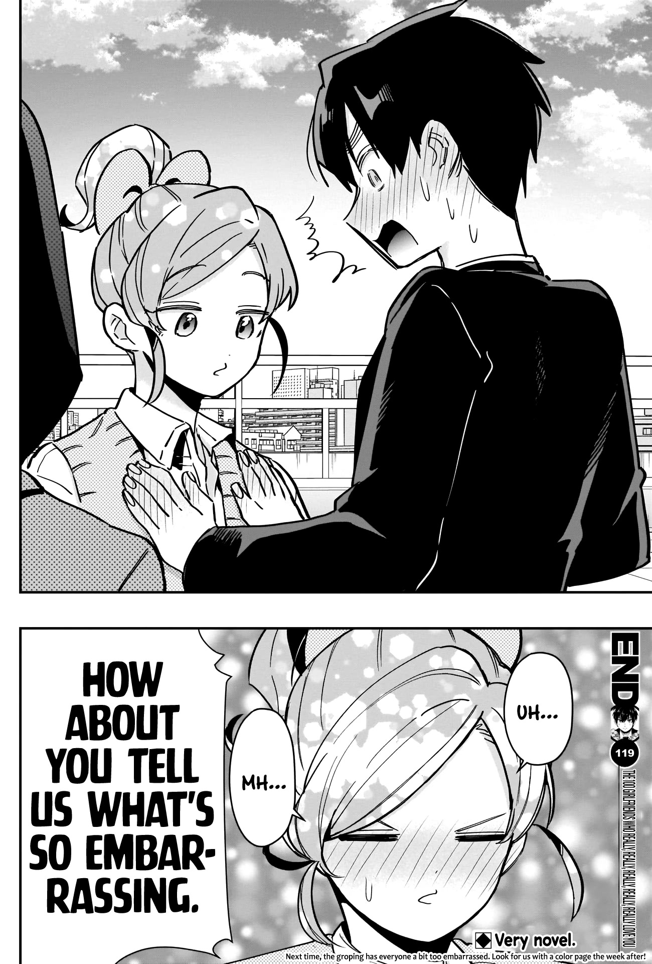 The 100 Girlfriends Who Really, Really, Really, Really, Really Love You Chapter 119 page 21 - Chapter 119: Fondling Festival (Part Two)