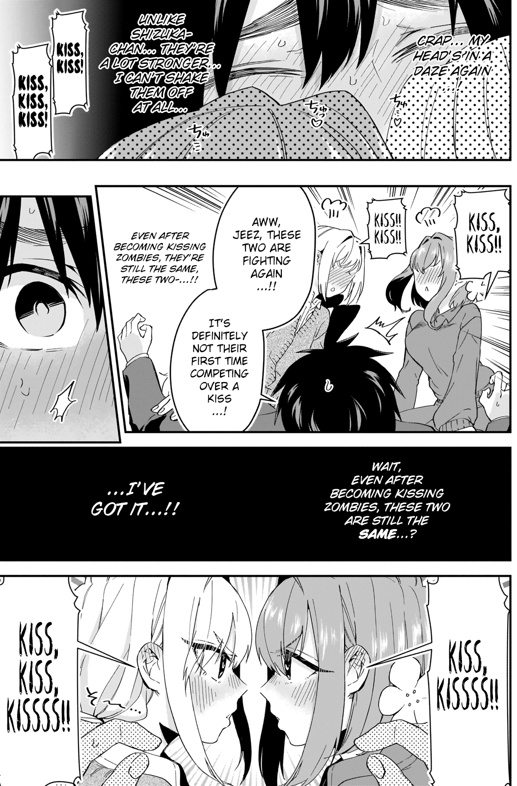 The 100 Girlfriends Who Really, Really, Really, Really, Really Love You Chapter 12 page 14 - Chapter 12: Kissing Zombie Panic