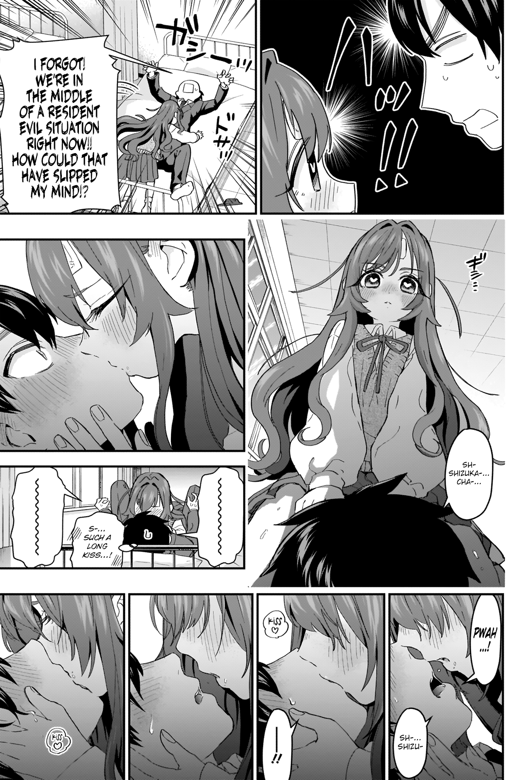 The 100 Girlfriends Who Really, Really, Really, Really, Really Love You Chapter 12 page 8 - Chapter 12: Kissing Zombie Panic