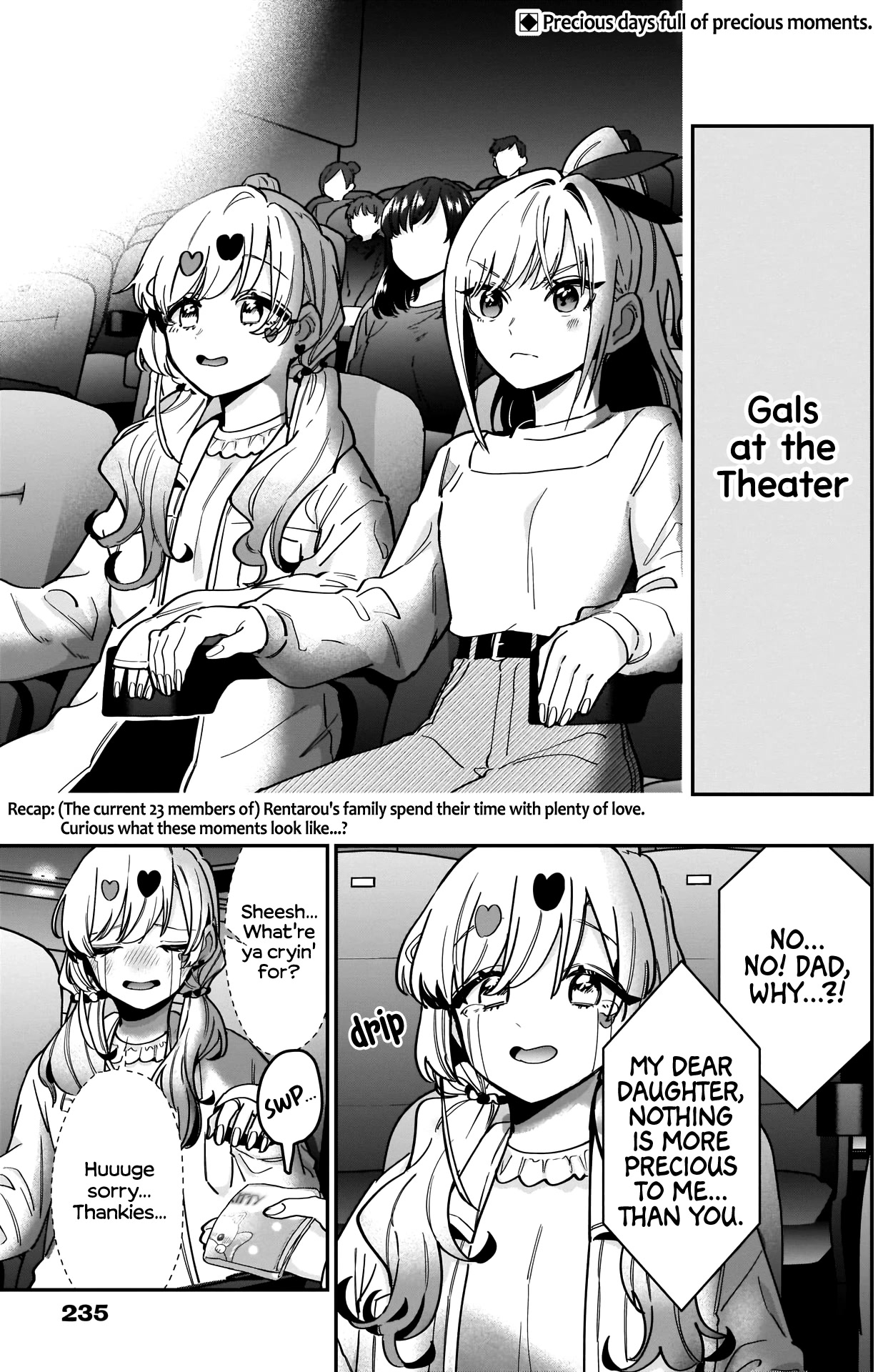 The 100 Girlfriends Who Really, Really, Really, Really, Really Love You Chapter 120 page 3 - Chapter 120: Rentarou's Family's Daily Life