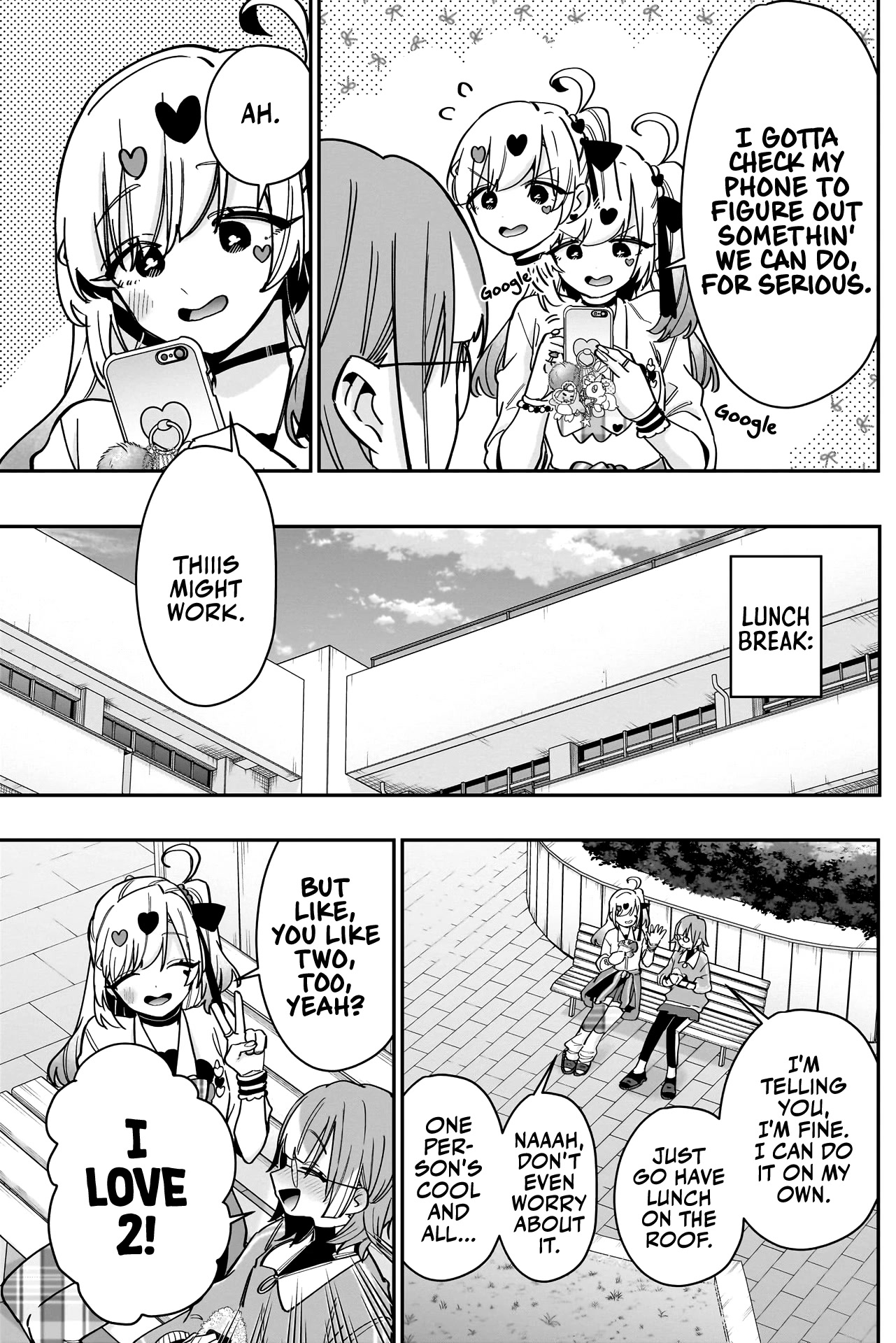 The 100 Girlfriends Who Really, Really, Really, Really, Really Love You Chapter 124 page 11 - Chapter 124: 1 and 1 in Year 1 Class 1