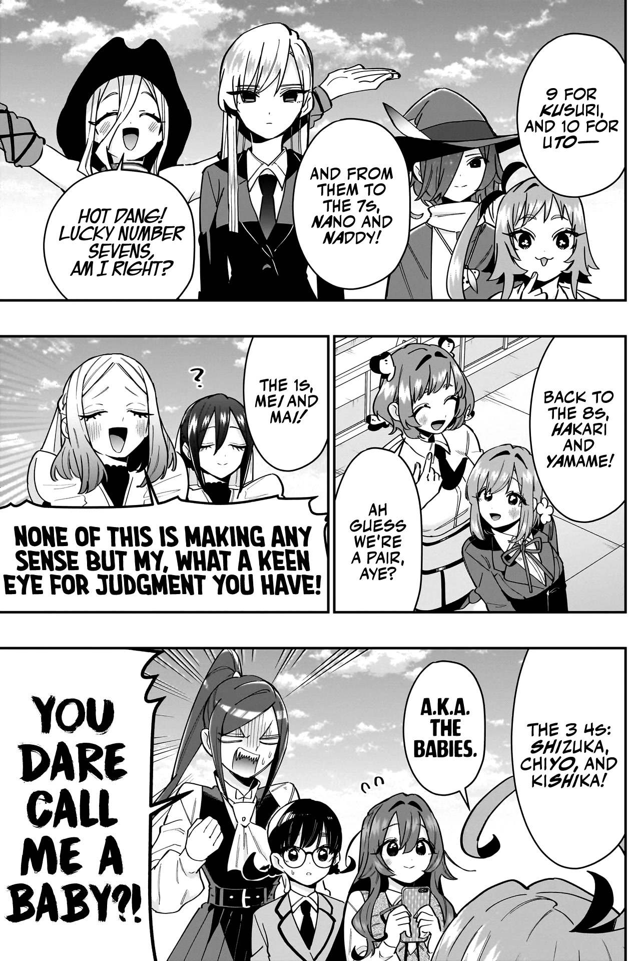 The 100 Girlfriends Who Really, Really, Really, Really, Really Love You Chapter 124 page 15 - Chapter 124: 1 and 1 in Year 1 Class 1