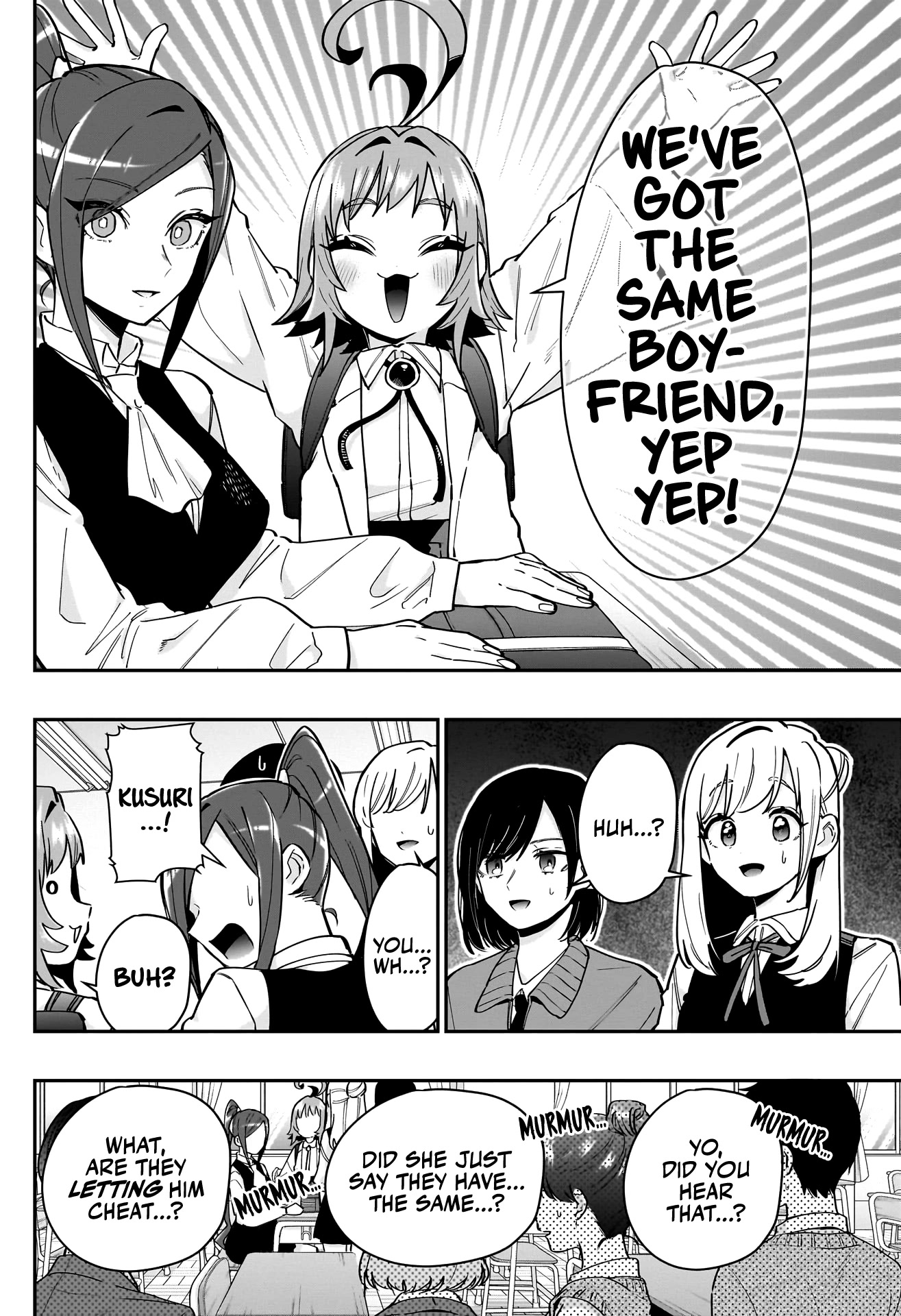 The 100 Girlfriends Who Really, Really, Really, Really, Really Love You Chapter 125 page 3 - Chapter 125: Kusuri and Kishika Are Classmates