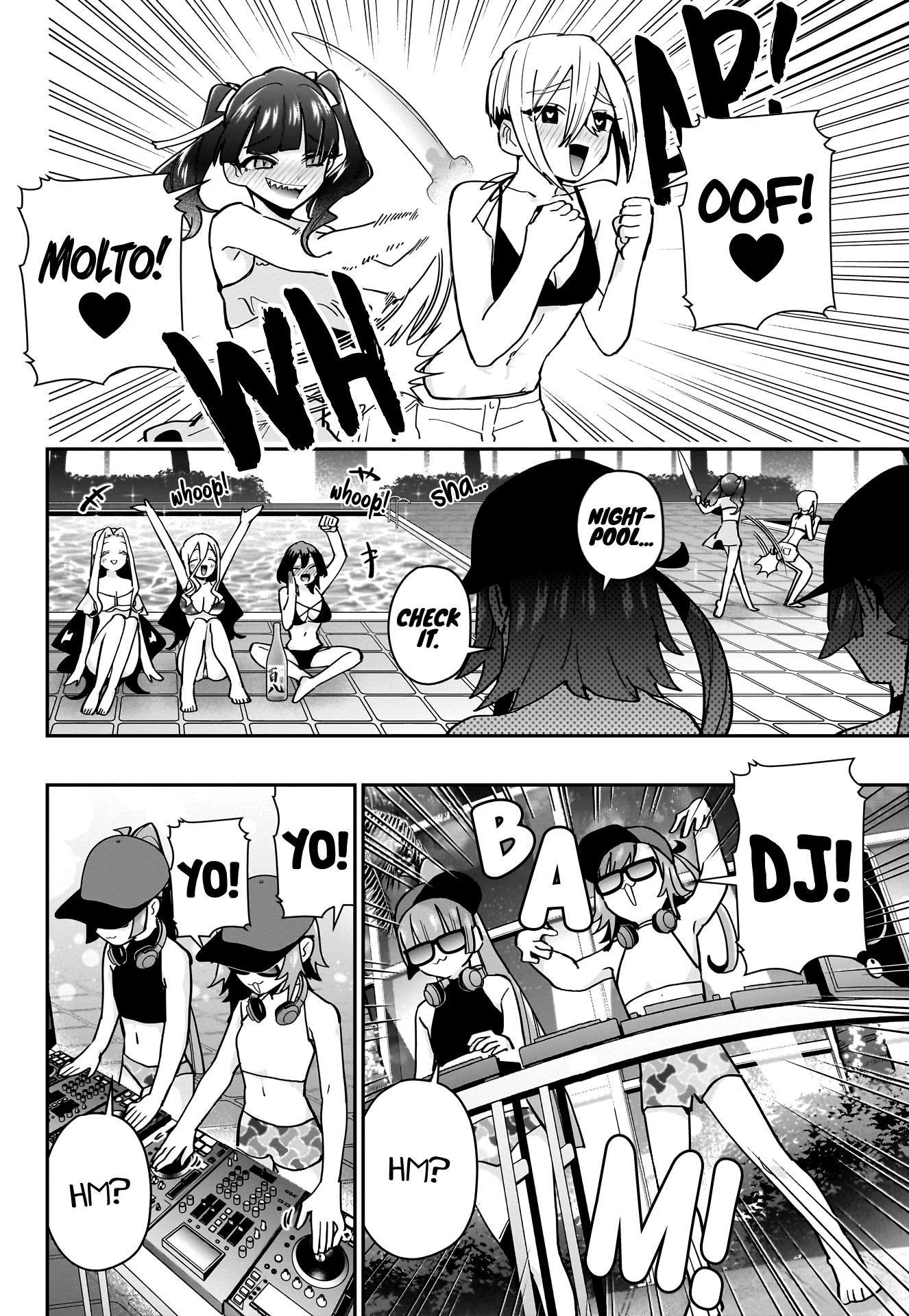 The 100 Girlfriends Who Really, Really, Really, Really, Really Love You Chapter 127 page 15 - Chapter 127: Night-pool