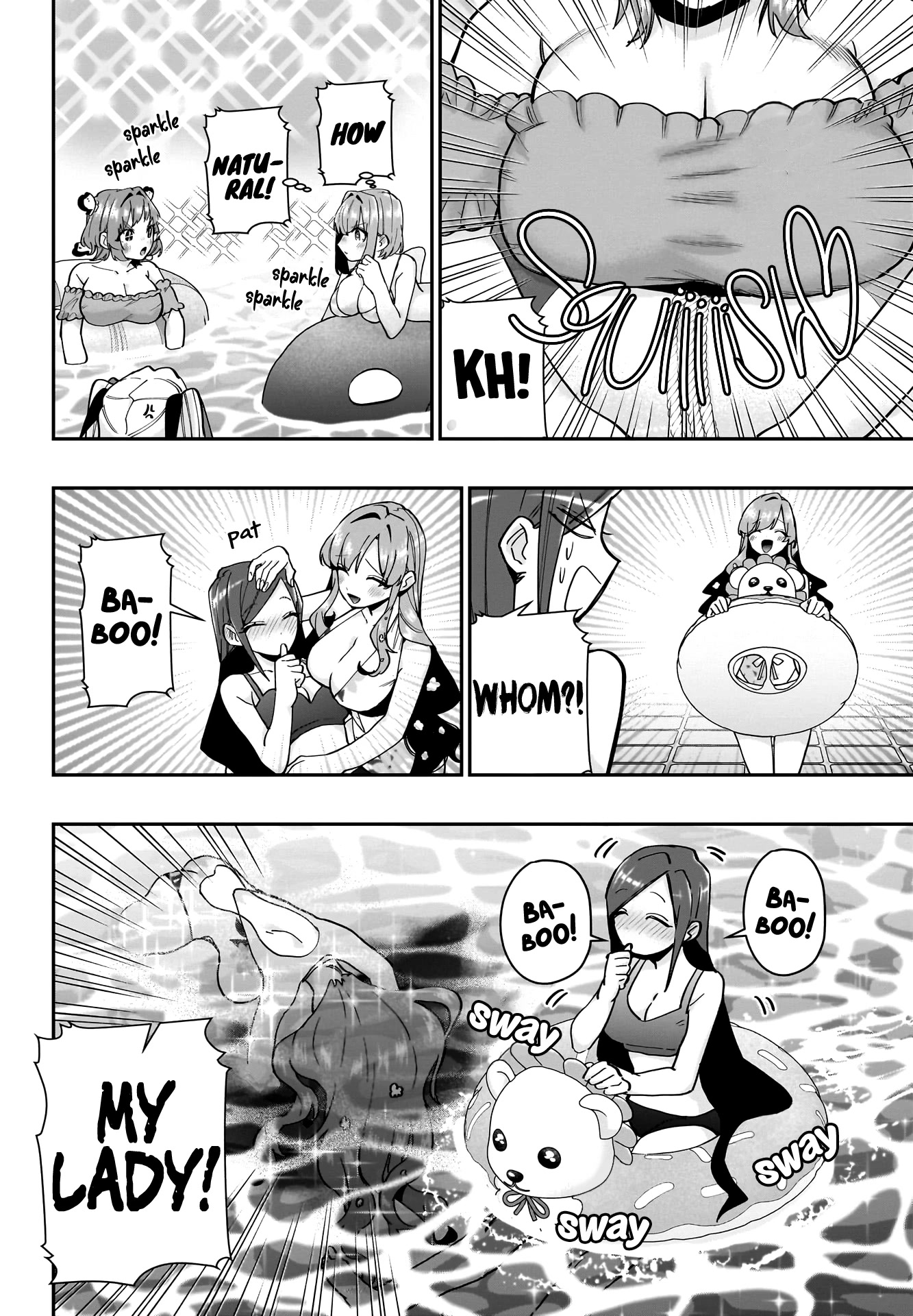 The 100 Girlfriends Who Really, Really, Really, Really, Really Love You Chapter 127 page 17 - Chapter 127: Night-pool