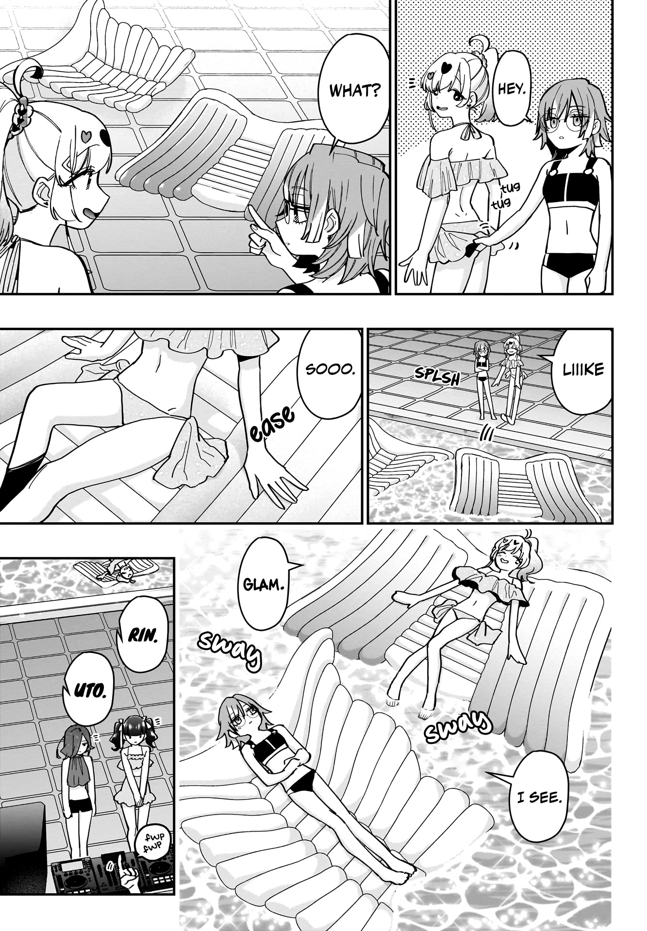 The 100 Girlfriends Who Really, Really, Really, Really, Really Love You Chapter 127 page 18 - Chapter 127: Night-pool