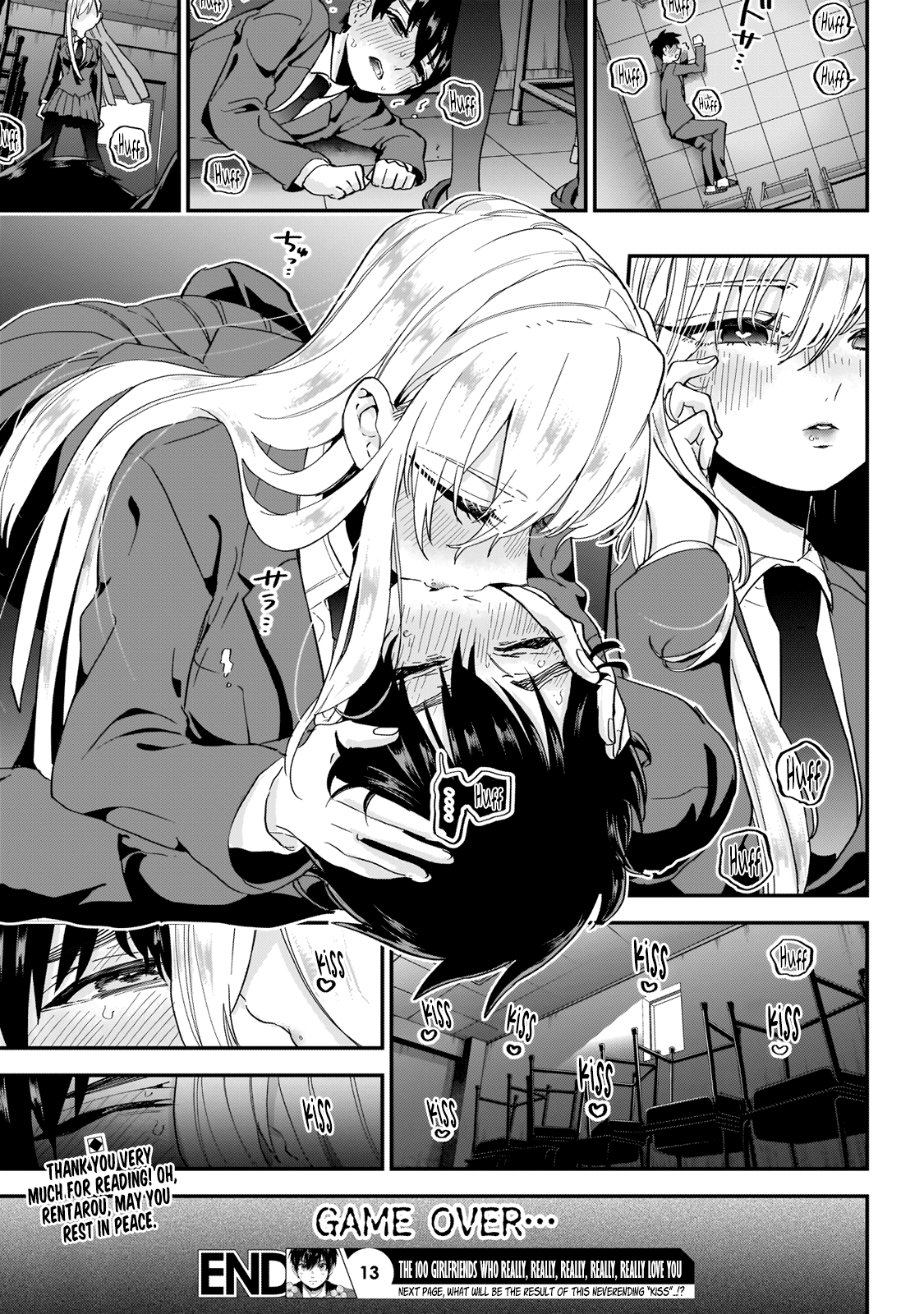 The 100 Girlfriends Who Really, Really, Really, Really, Really Love You Chapter 13 page 13 - Chapter 13: That's the Senpai I Love