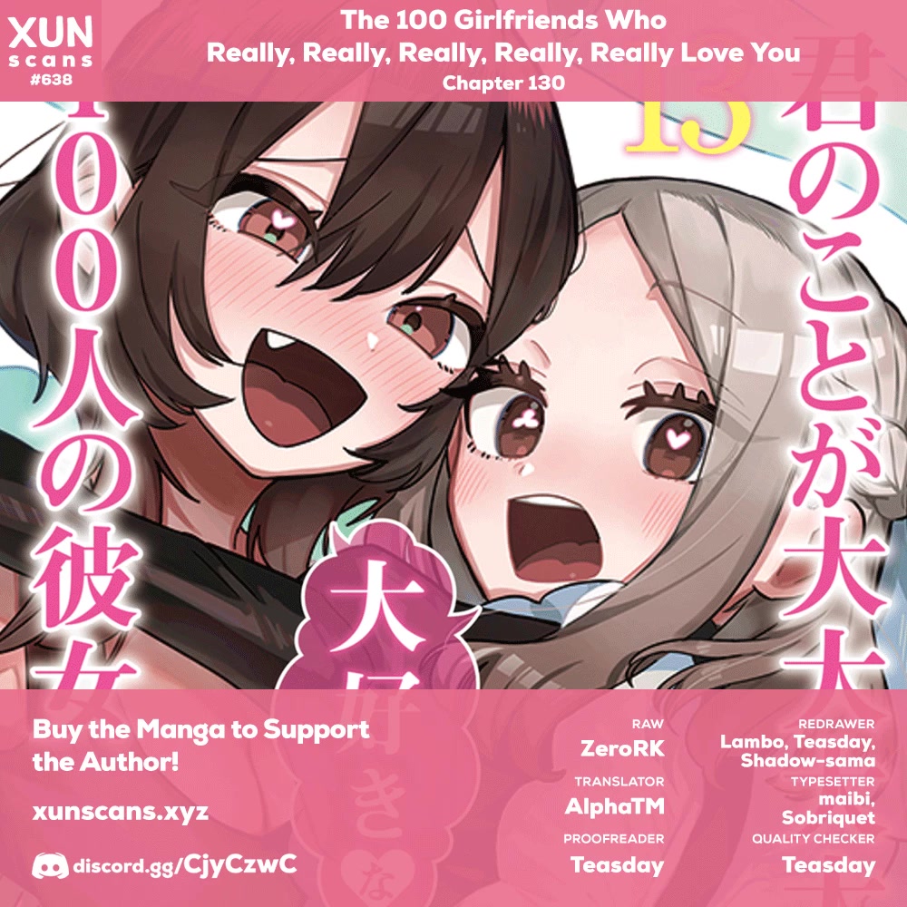 The 100 Girlfriends Who Really, Really, Really, Really, Really Love You Chapter 130 page 1 - Chapter 130: Rentarou's Family's Daily Life (Part Two)