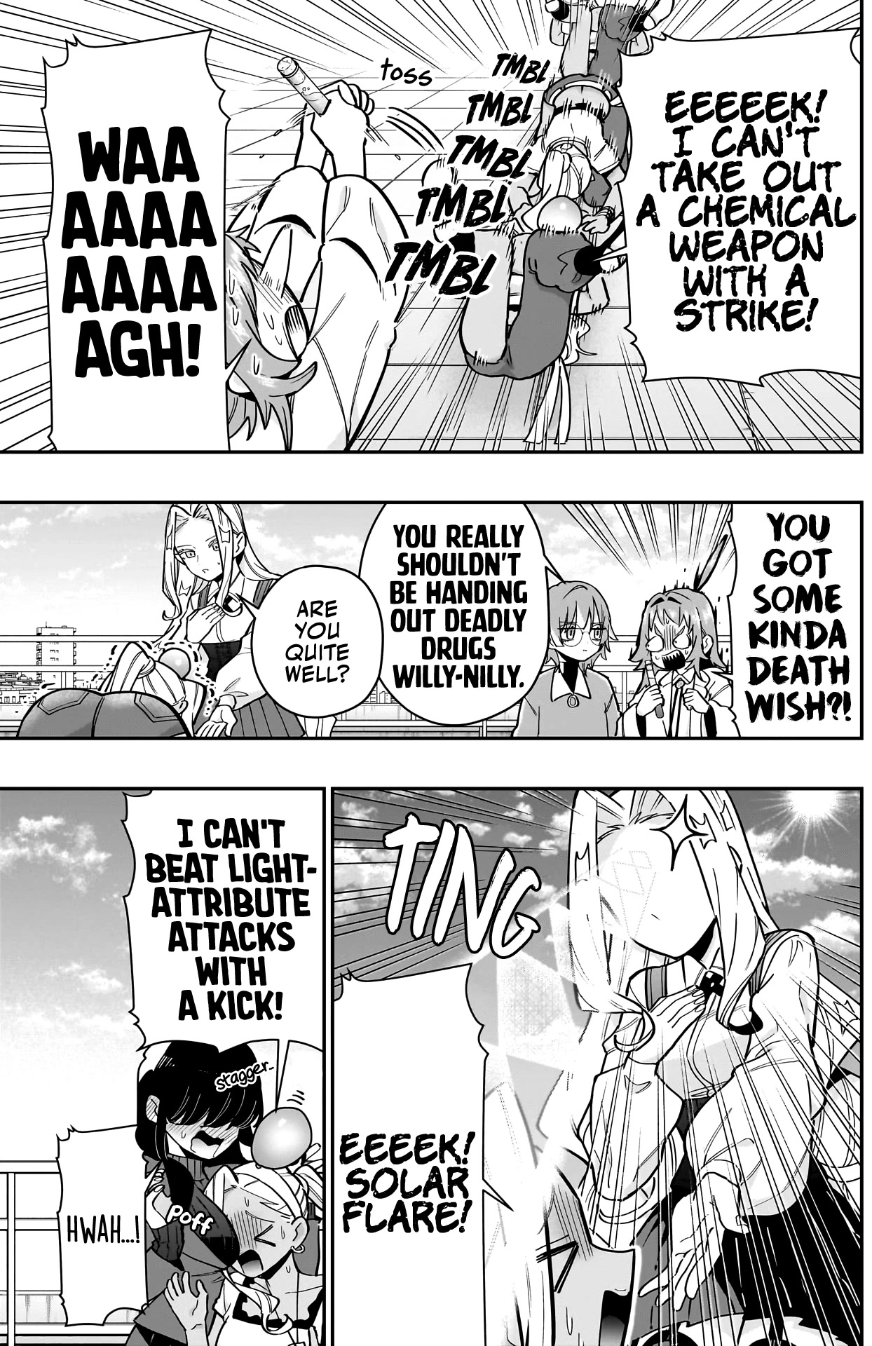 The 100 Girlfriends Who Really, Really, Really, Really, Really Love You Chapter 133 page 14 - Chapter 133: Playing With the Capoeira Lady