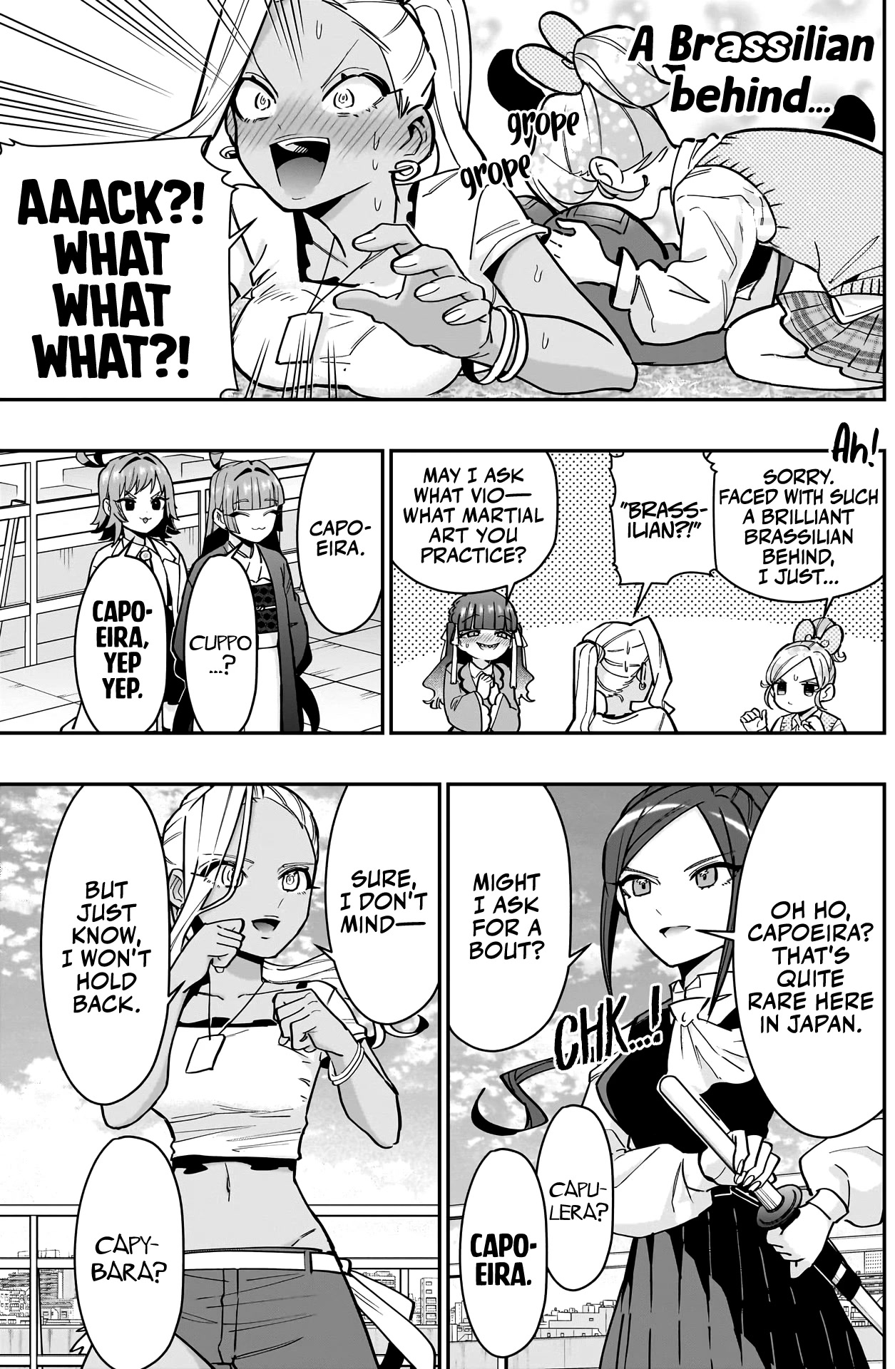 The 100 Girlfriends Who Really, Really, Really, Really, Really Love You Chapter 133 page 6 - Chapter 133: Playing With the Capoeira Lady