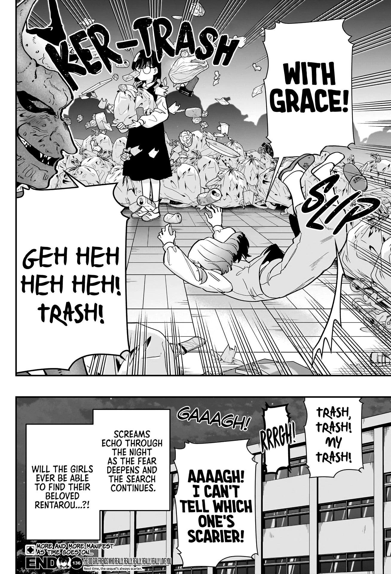 The 100 Girlfriends Who Really, Really, Really, Really, Really Love You Chapter 136 page 21 - Chapter 136: Rentarou's Family and the School Ghost Story
