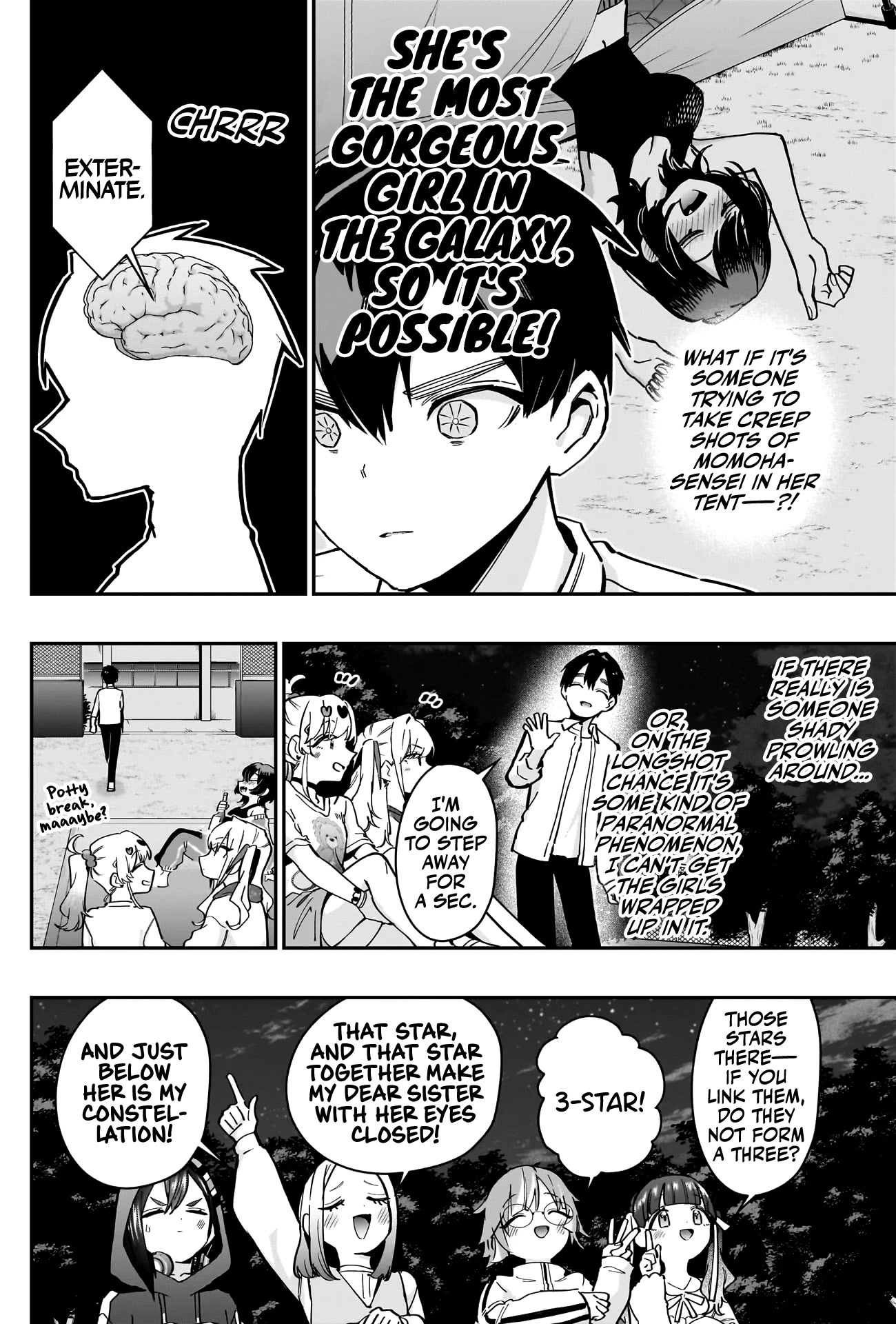 The 100 Girlfriends Who Really, Really, Really, Really, Really Love You Chapter 136 page 3 - Chapter 136: Rentarou's Family and the School Ghost Story