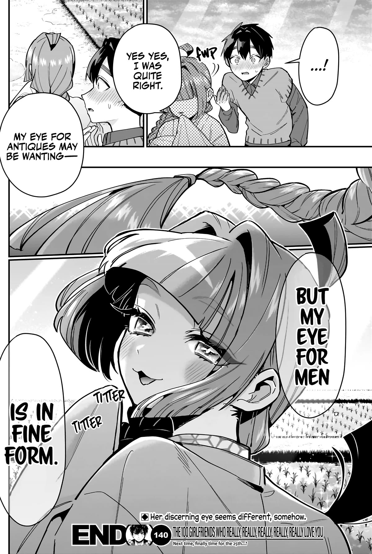 The 100 Girlfriends Who Really, Really, Really, Really, Really Love You Chapter 140 page 21 - Chapter 140: Woe! Yaku-san and the Appraisal Troupe
