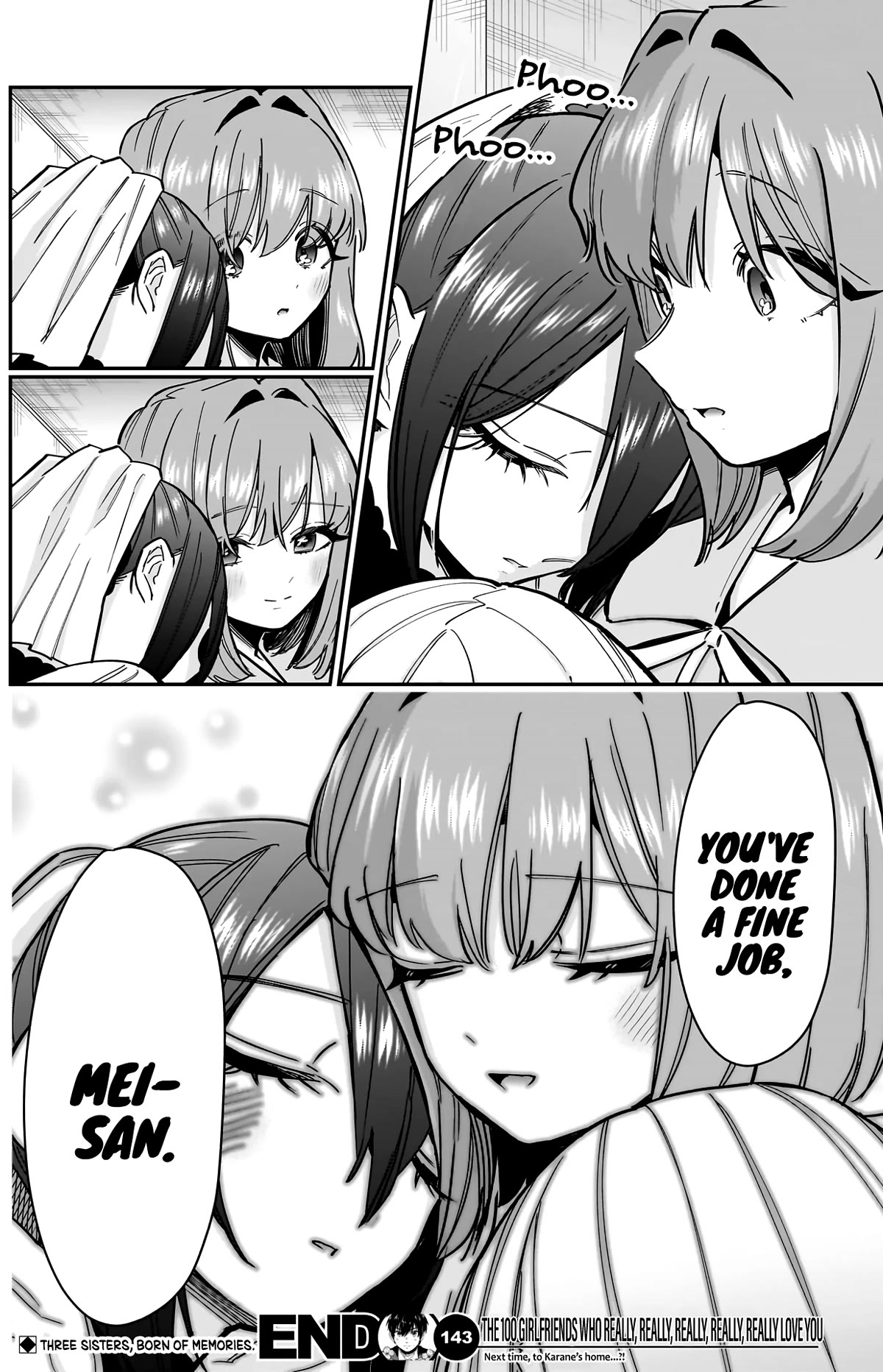 The 100 Girlfriends Who Really, Really, Really, Really, Really Love You Chapter 143 page 22 - Chapter 143: A Cute and Obtuse Triangle